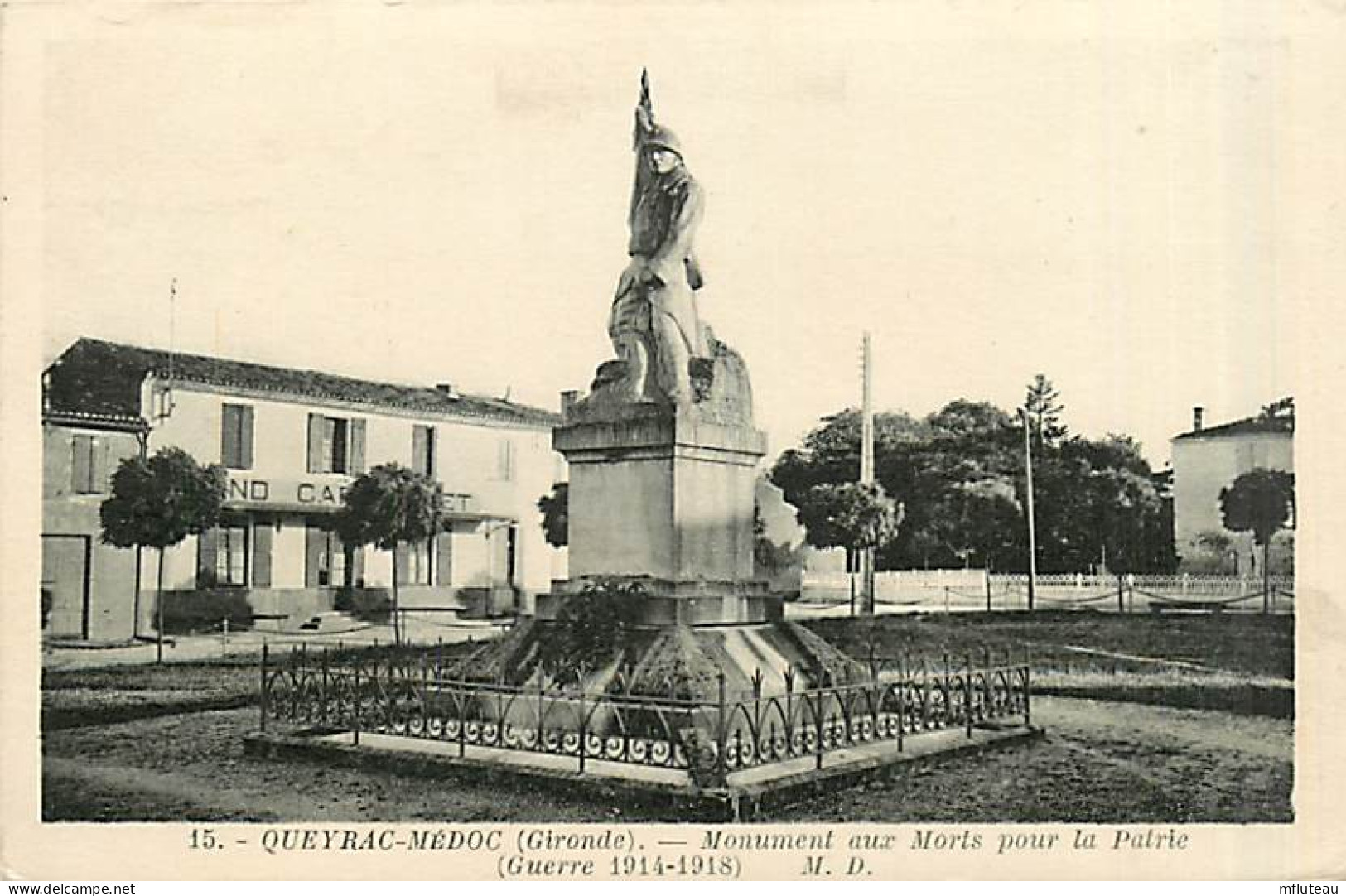 33* QUEYRAC MEDOC  Monument Aux Morts           MA90,1102 - Autres & Non Classés