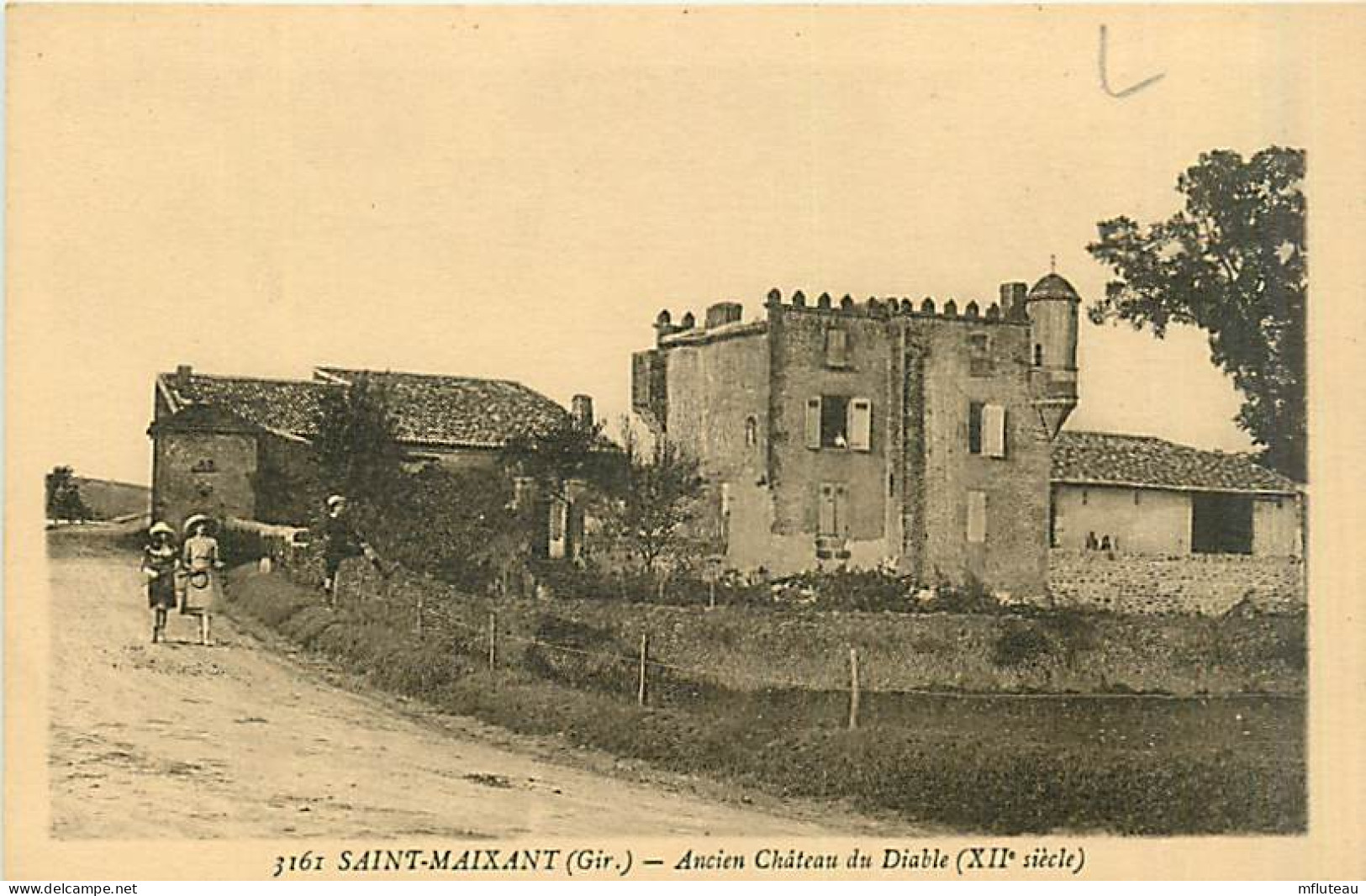 33* ST MAIXANT Chateau Du Diable          MA90,1084 - Autres & Non Classés