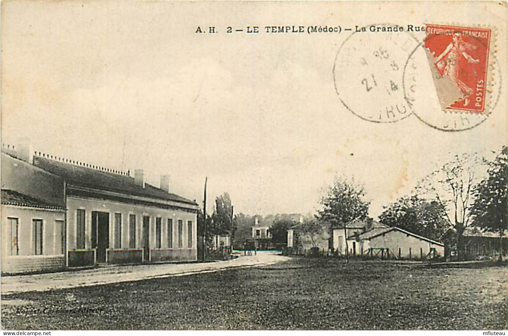 33* LE TEMPLE Grande Rue           MA90,1086 - Autres & Non Classés