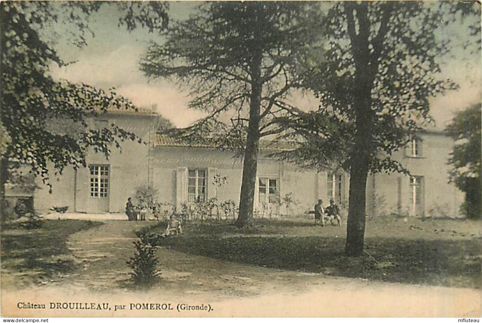 33* DROUILLEAU  Chateau  (pomerol)          MA90,1067 - Autres & Non Classés