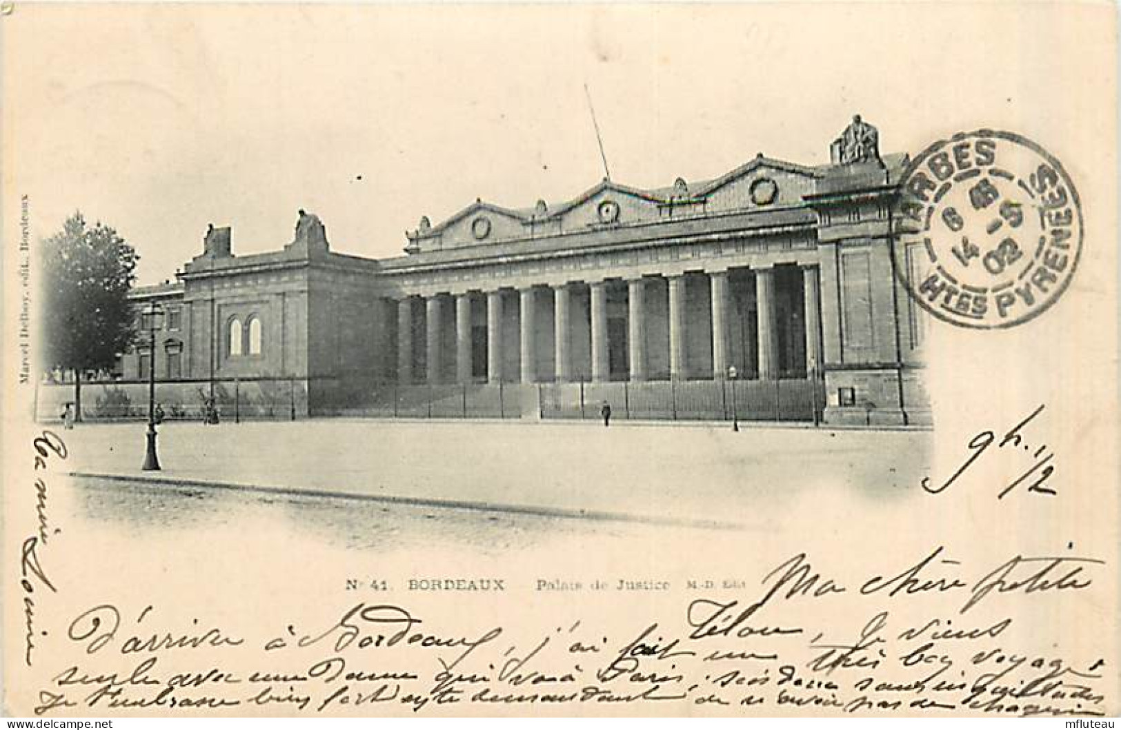 33* BORDEAUX      Palais De Justice      MA90,1061 - Bordeaux