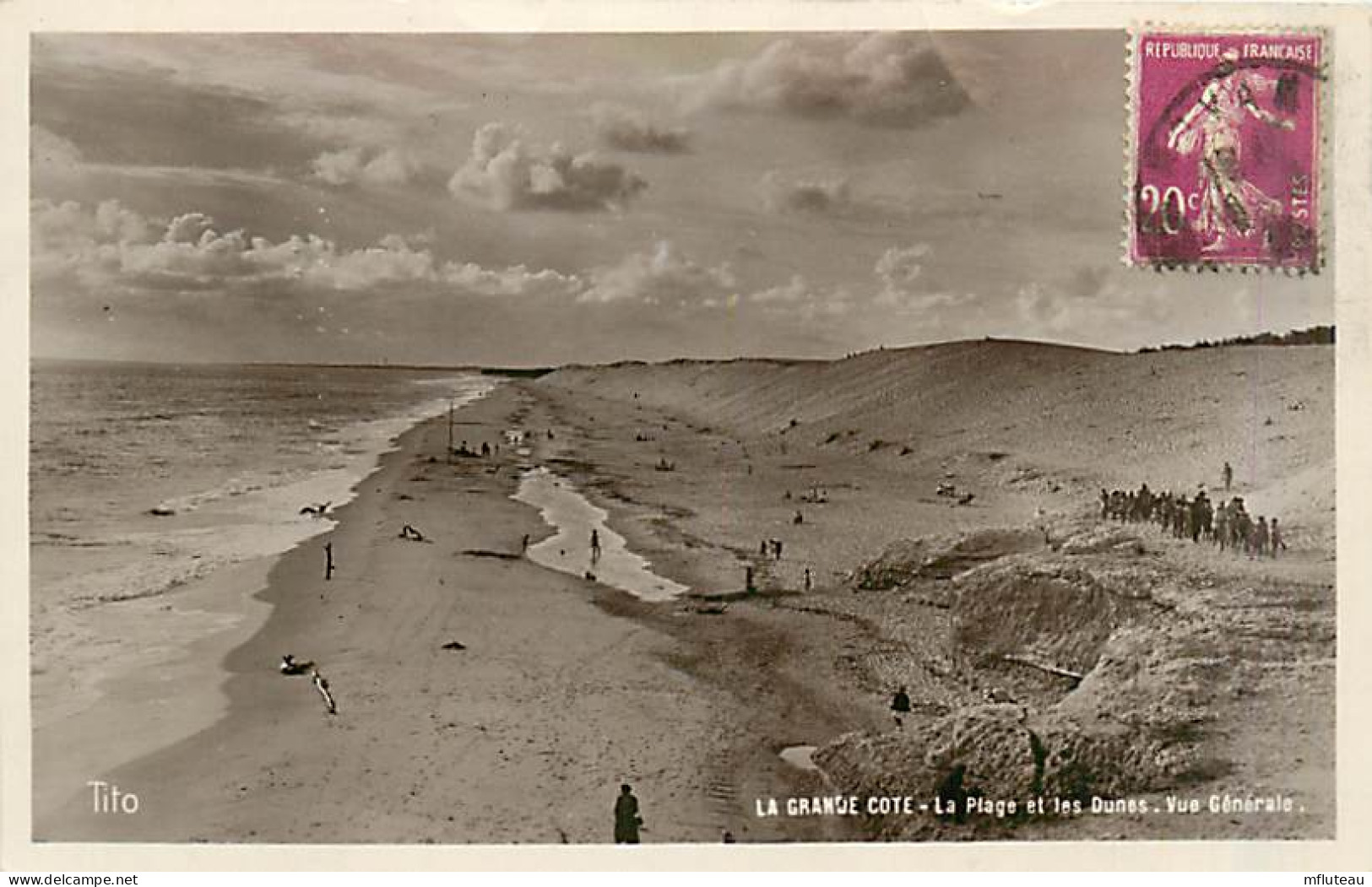 33* LA GRANDE COTE  Plage  Dunes           MA90,1044 - Autres & Non Classés