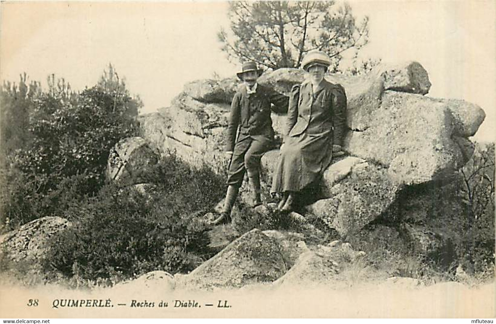 29* QUIMPERLE Roches Du Diable           MA90,0890 - Quimperlé