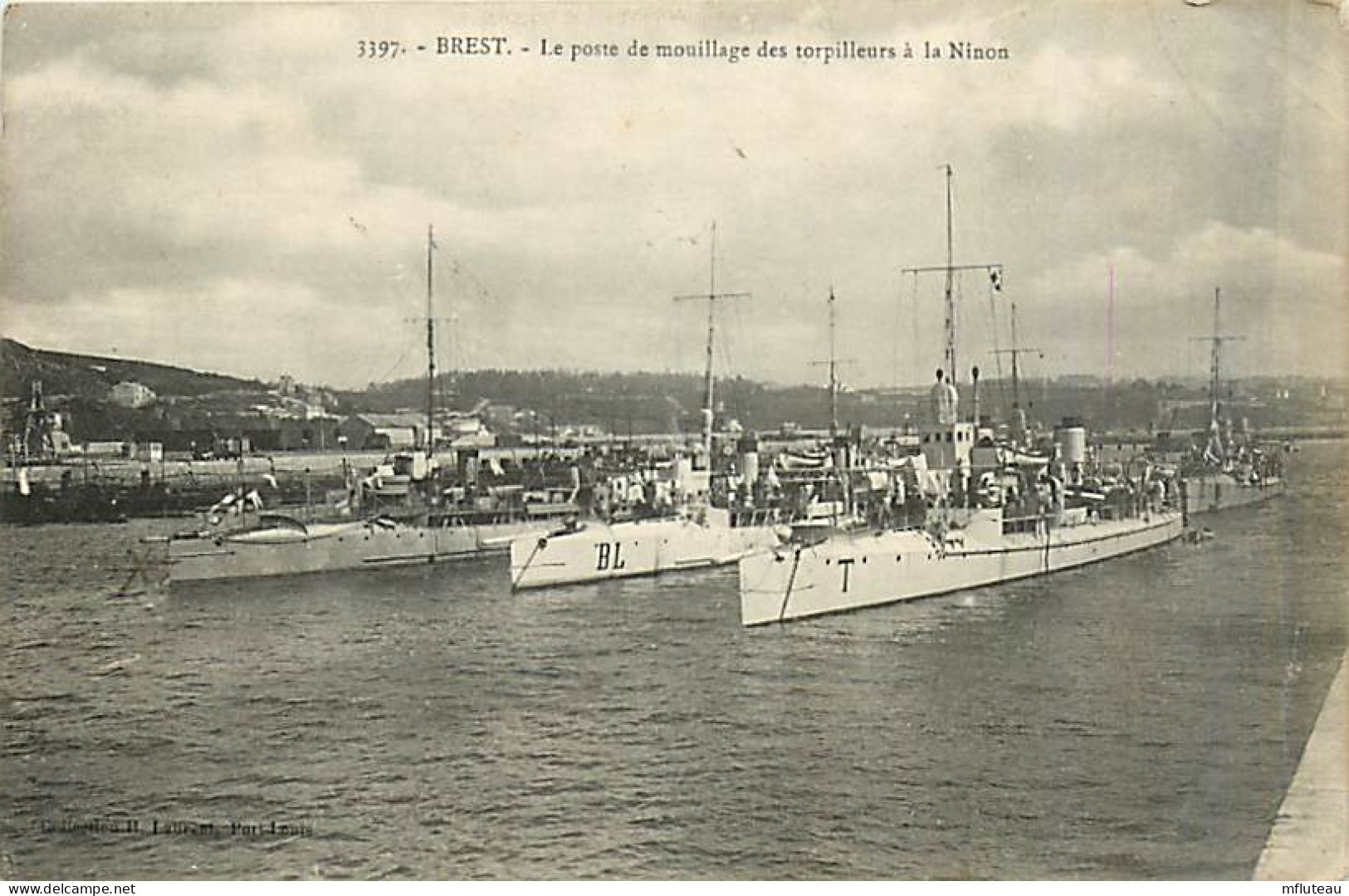 29* BREST   Torpilleurs           MA90,0833 - Brest