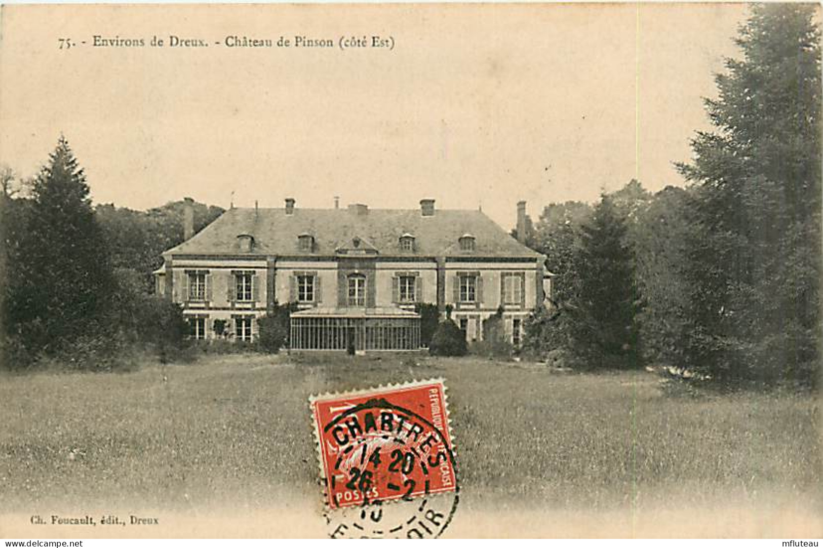28* DREUX Chateau De Pinson           MA90,0751 - Dreux