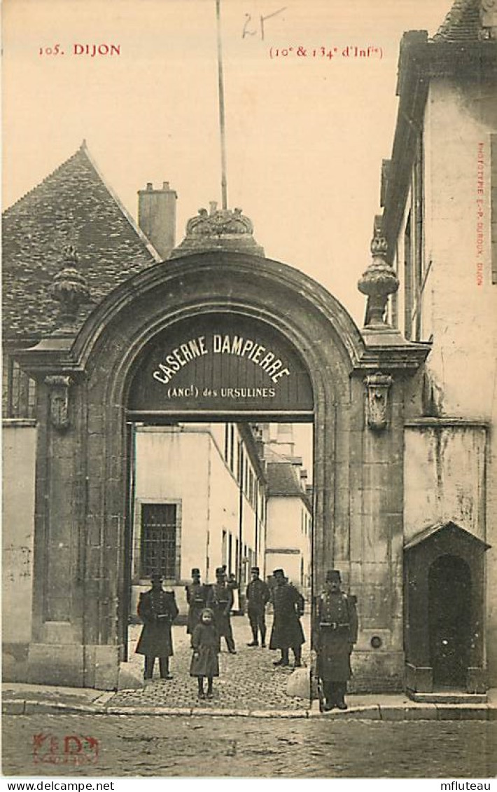 21* DIJON  10e Et 134e  D Infanterie                 MA91-0543 - Dijon