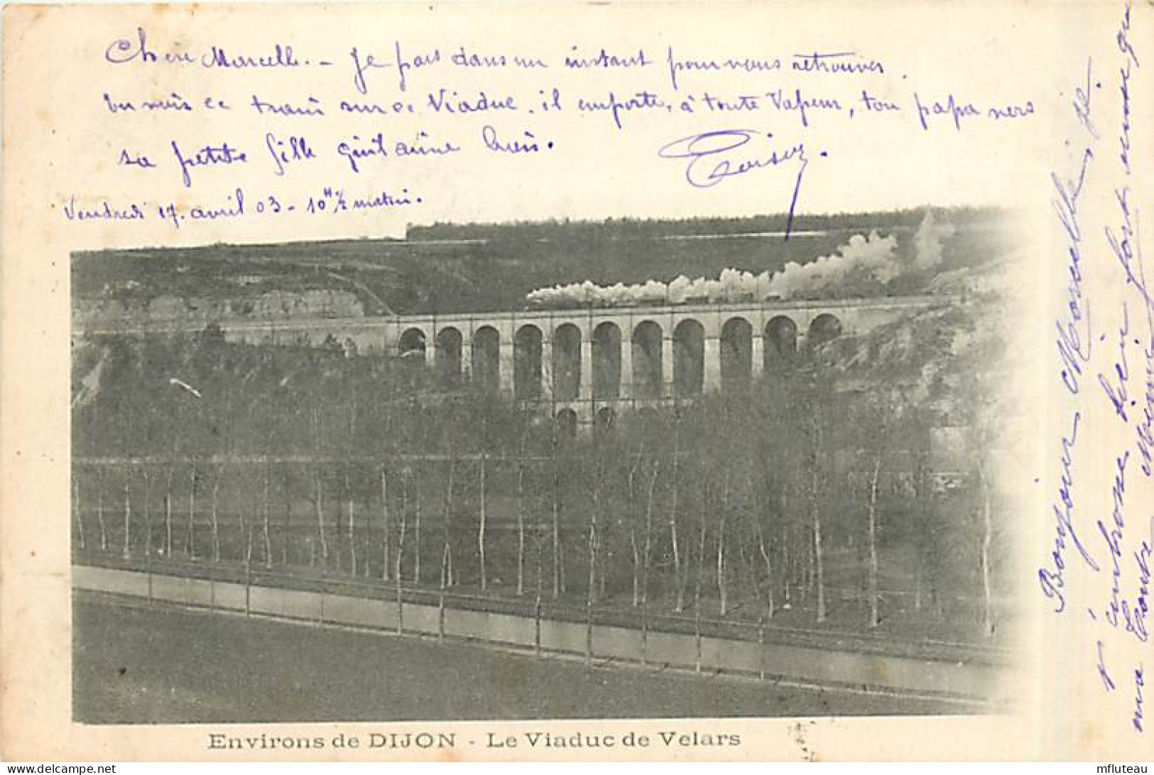 21* DIJON Viaduc De Velars                 MA91-0499 - Dijon