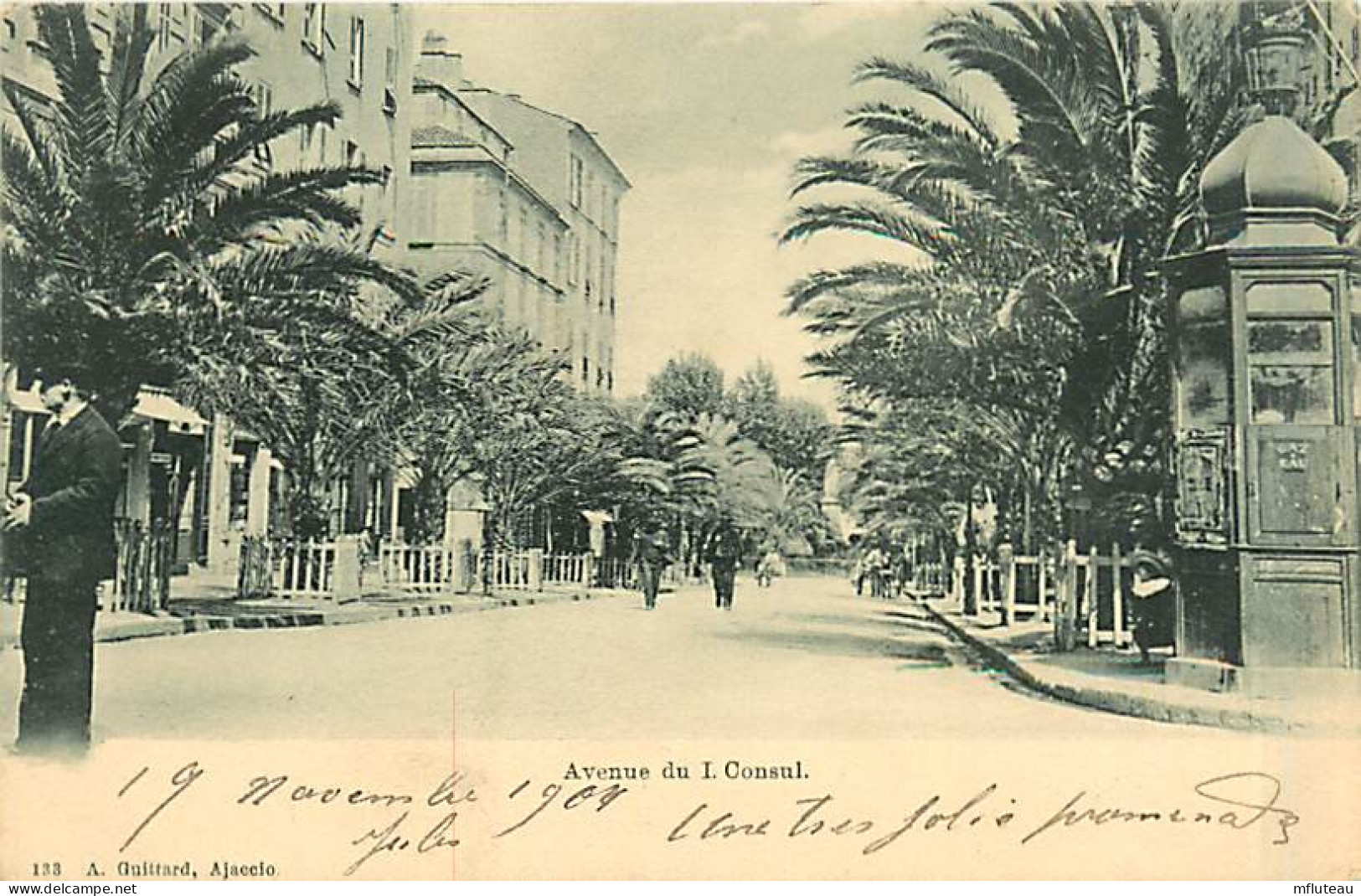 20* AJACCIO Av Du Consul                 MA91-0483 - Ajaccio