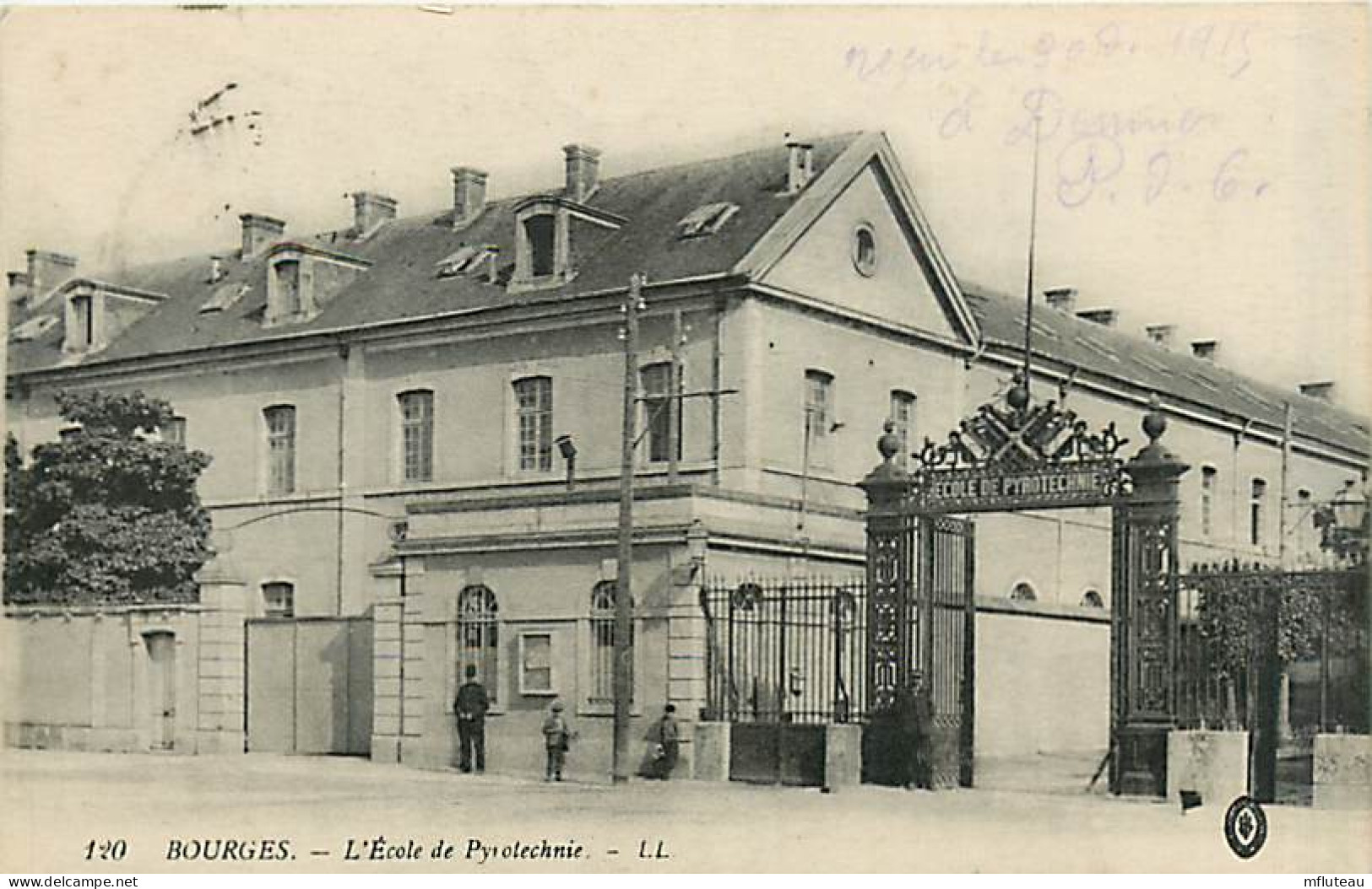 18* BOURGES  Ecole Pyrotechnie          MA91-0399 - Bourges
