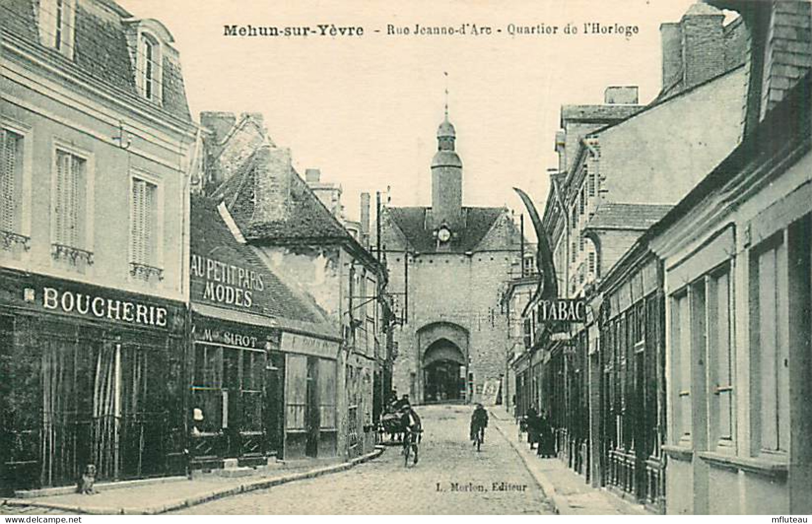 18* MEHUN SUR YEVRE  Rue Jeanne D Arc                 MA91-0382 - Mehun-sur-Yèvre