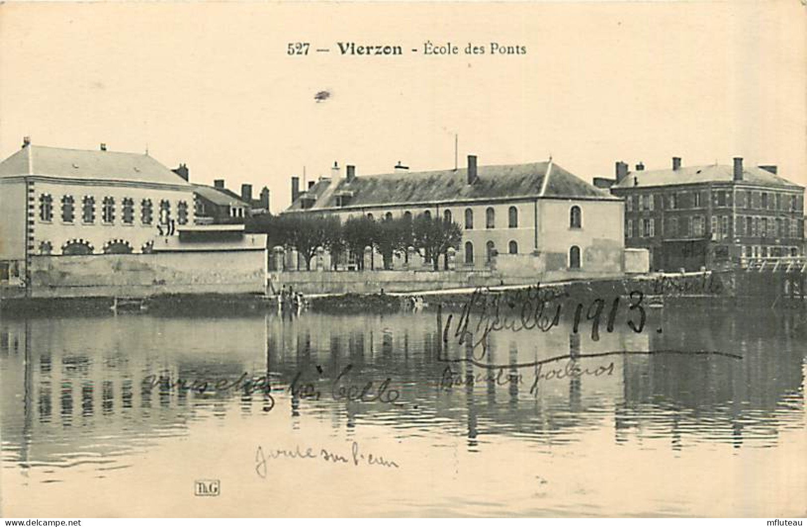 18* VIERZON Ecole Des Ponts                  MA91-0353 - Vierzon