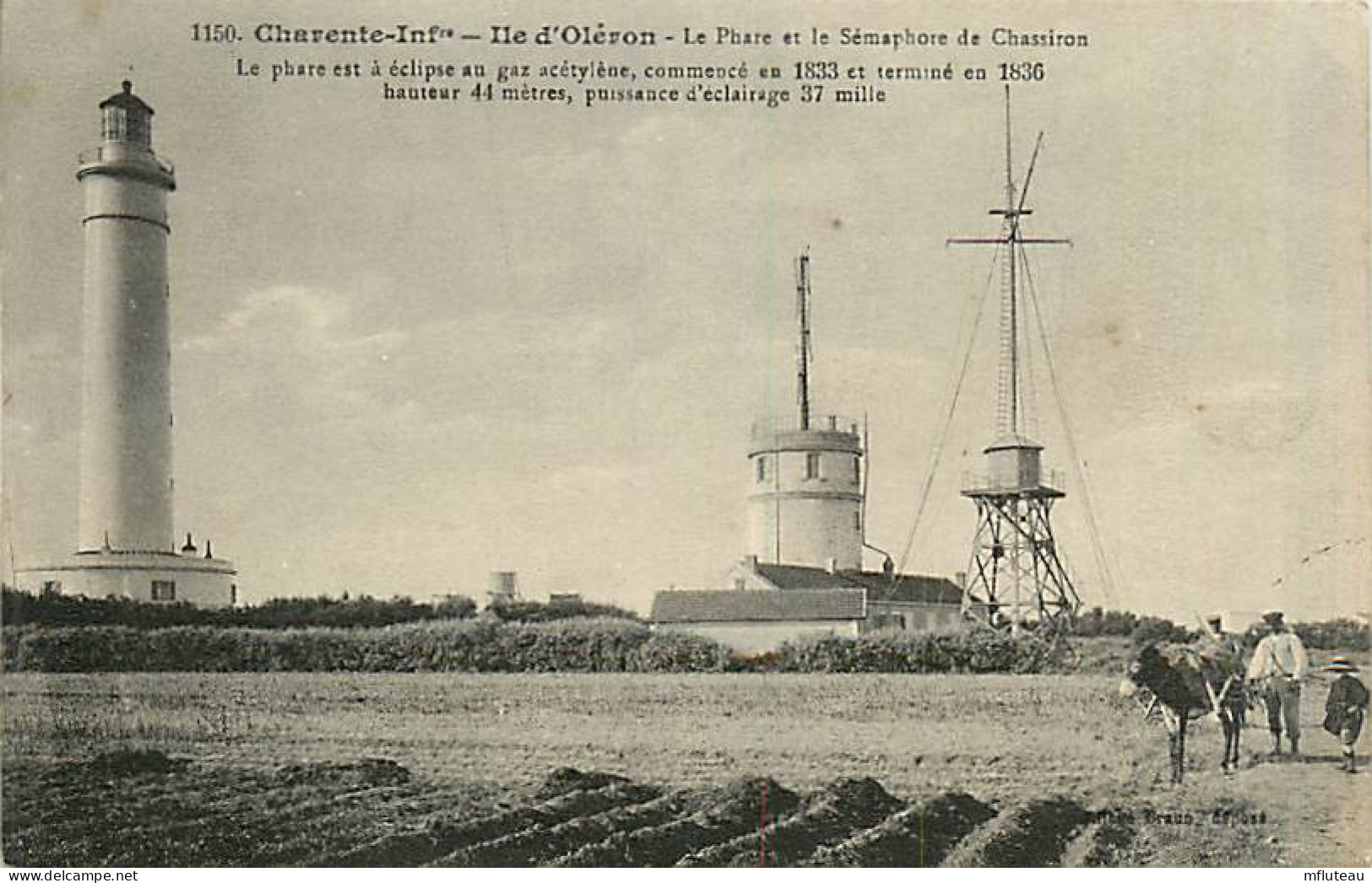 17* ILE D OLERON  Phare Chassignon                MA91-0194 - Ile D'Oléron