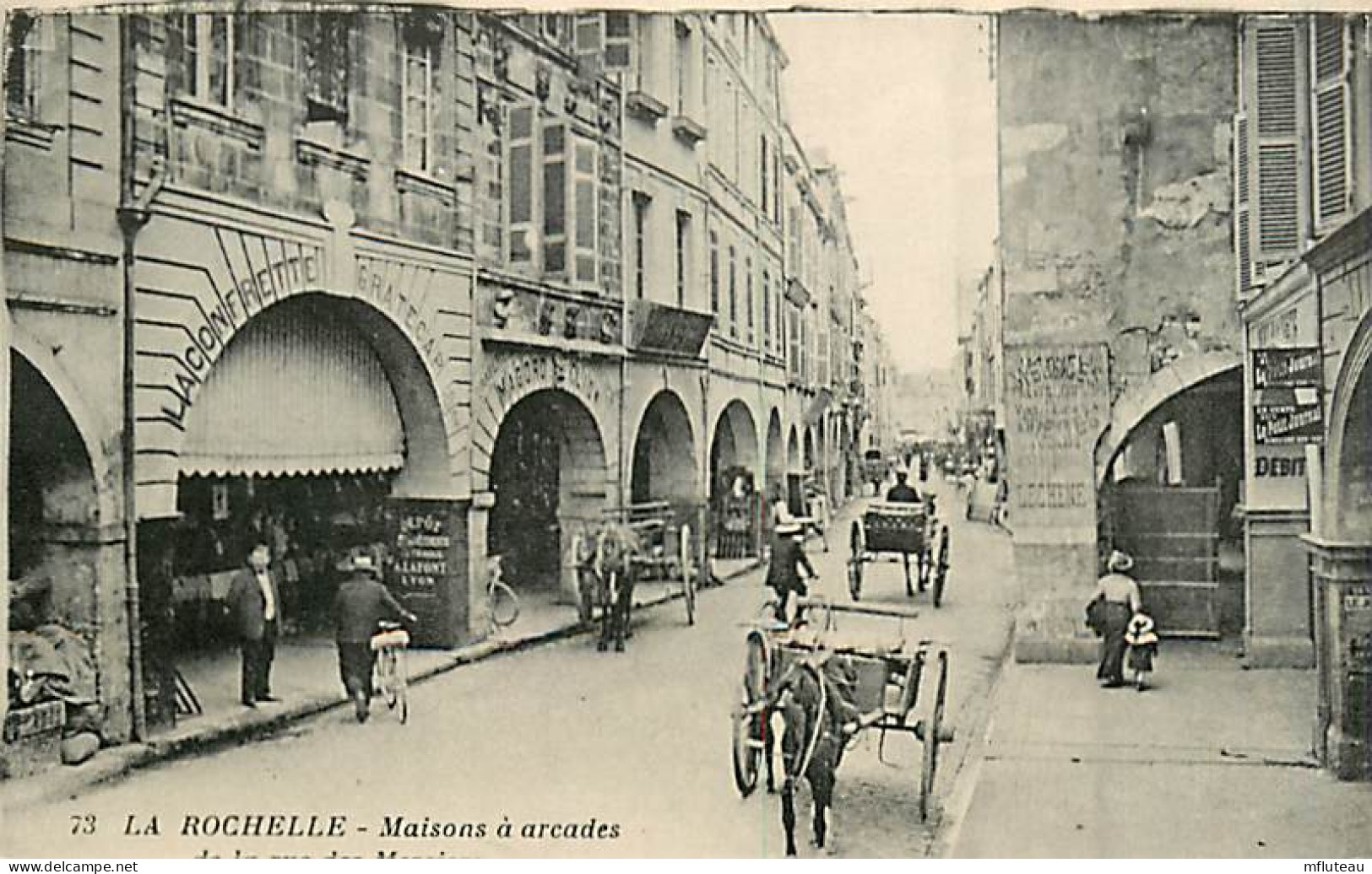 17* LA ROCHELLE Rue Des Merciers                MA91-0177 - La Rochelle