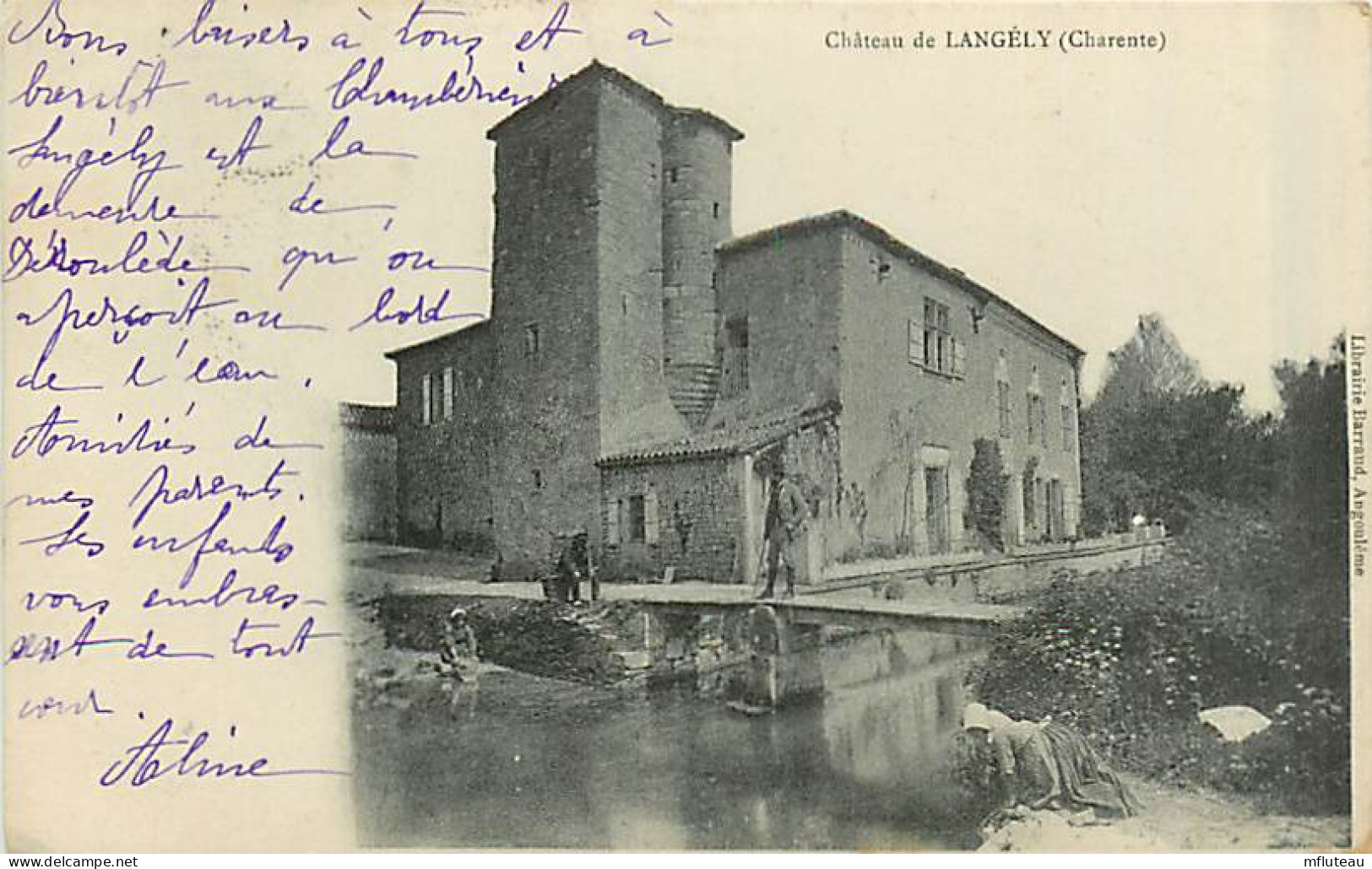 16* LANGELY  Chateau                 MA91-0141 - Autres & Non Classés