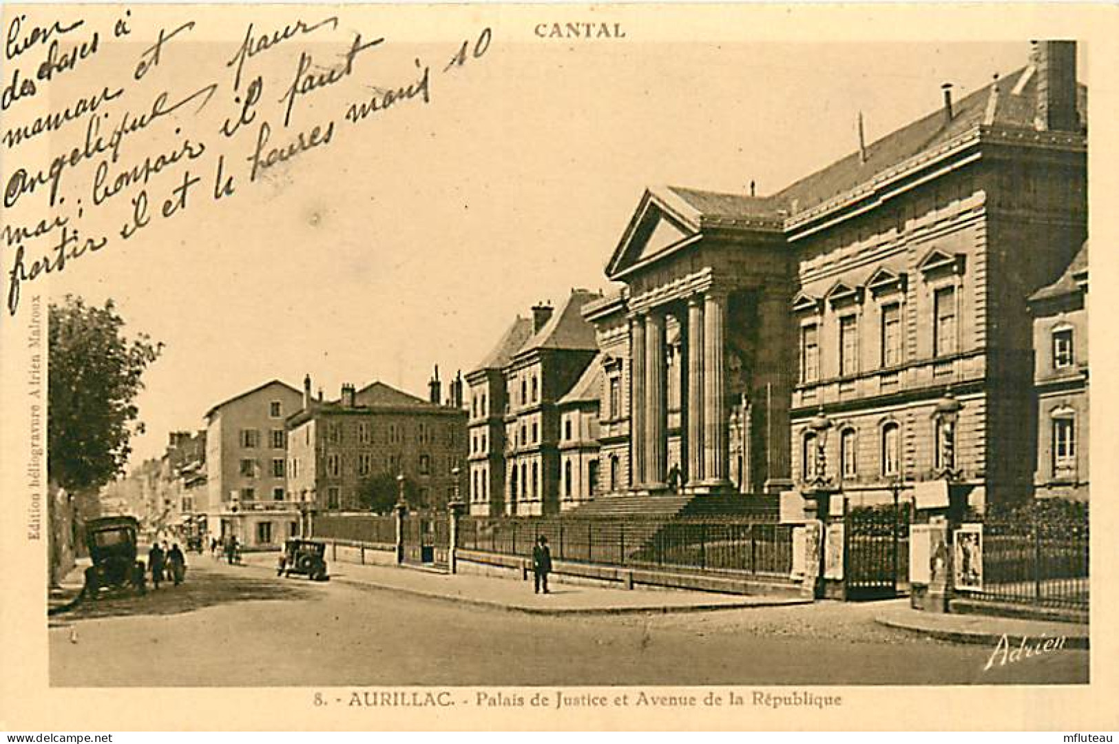 15* AURILLAC  Palais De Justice                 MA91-0073 - Aurillac