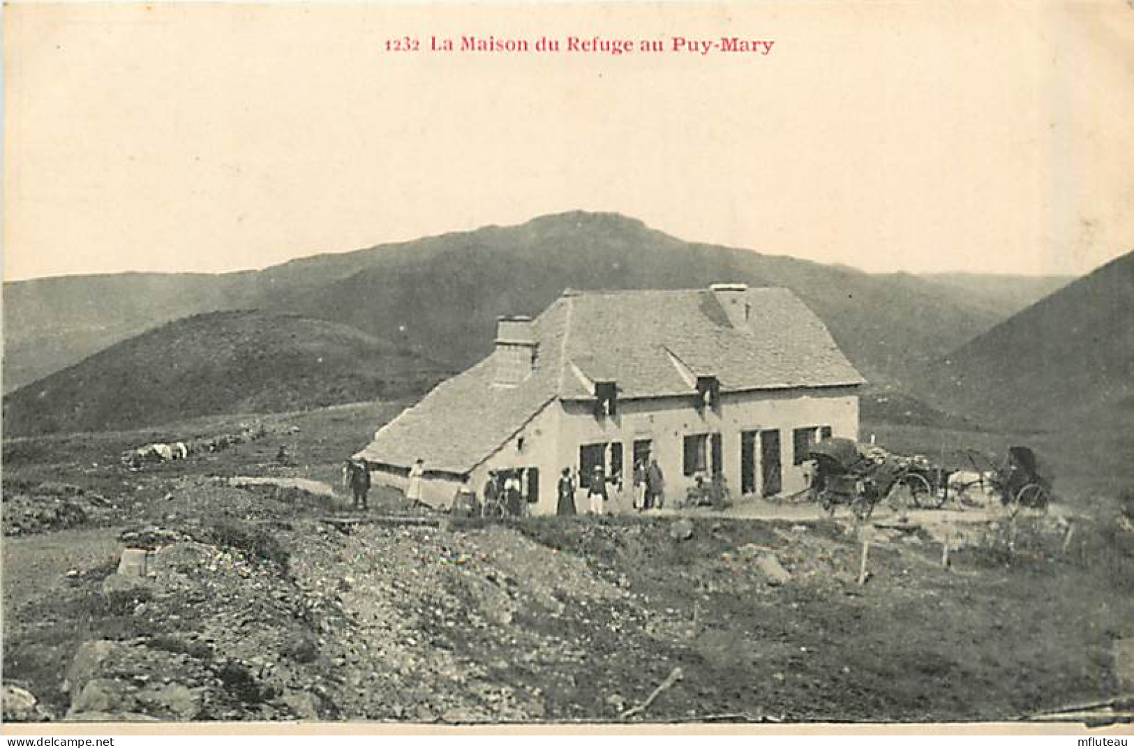 15* PUY MARY   Maison Du Refuge                MA91-0049 - Autres & Non Classés