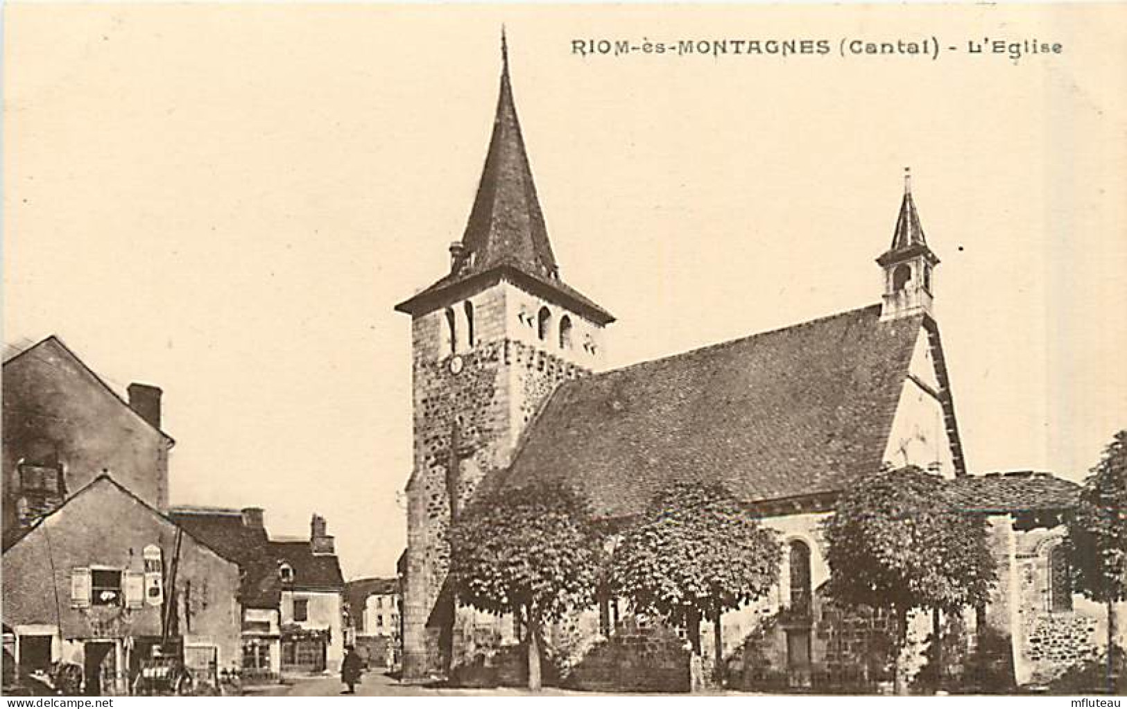 15* RIOM ES MONTAGNES  Eglise                MA91-0048 - Autres & Non Classés