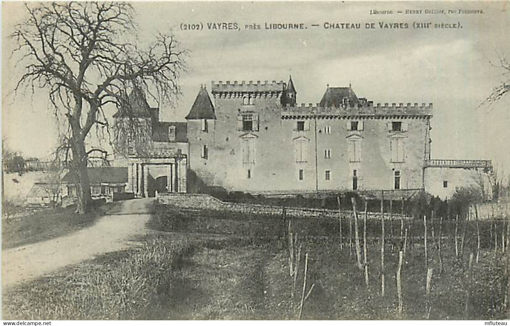 33* VAYRES  Chateau          MA90,1234 - Autres & Non Classés