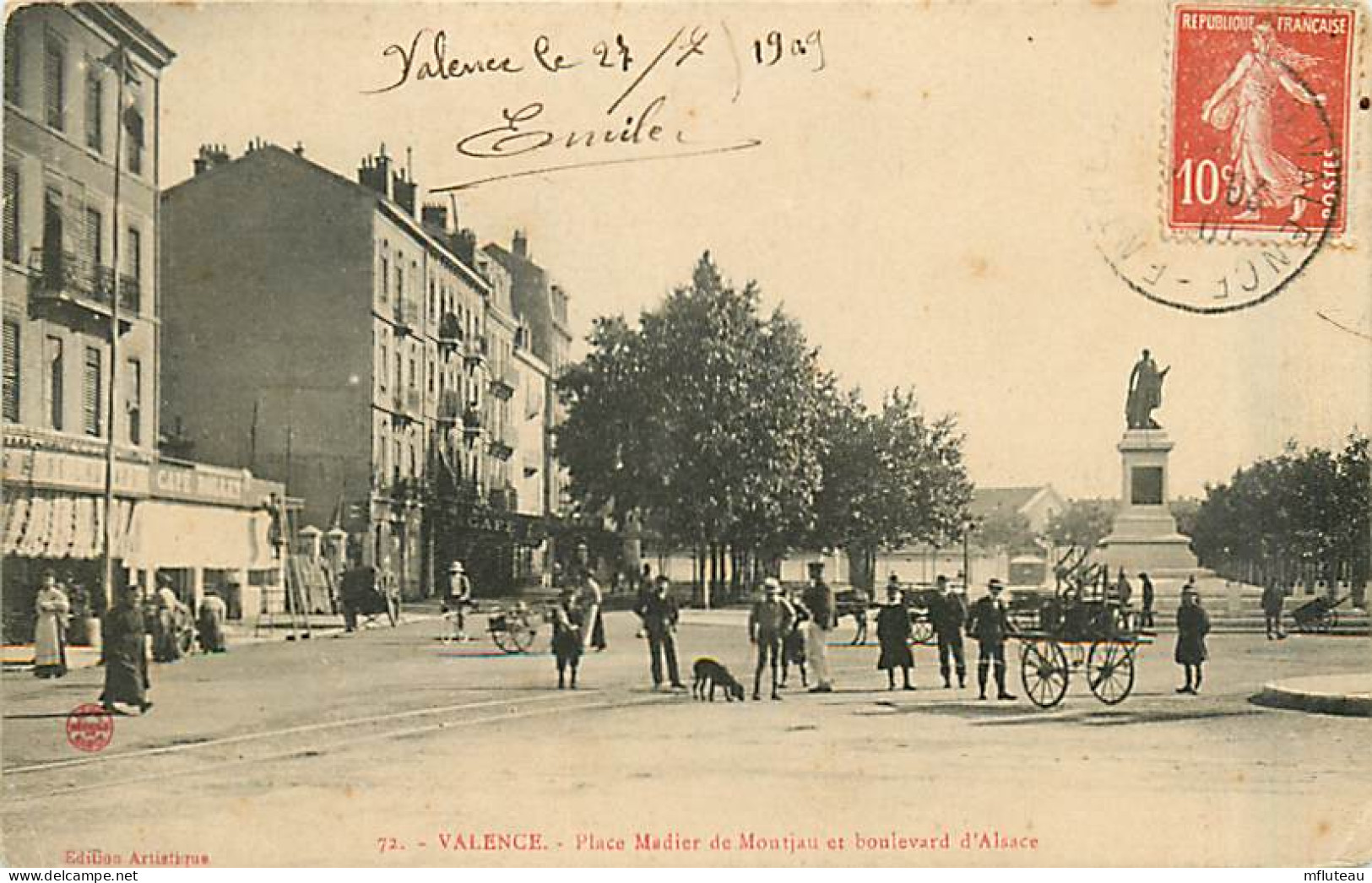 26* VALENCE Place Madier De Montjau                MA91-1155 - Valence