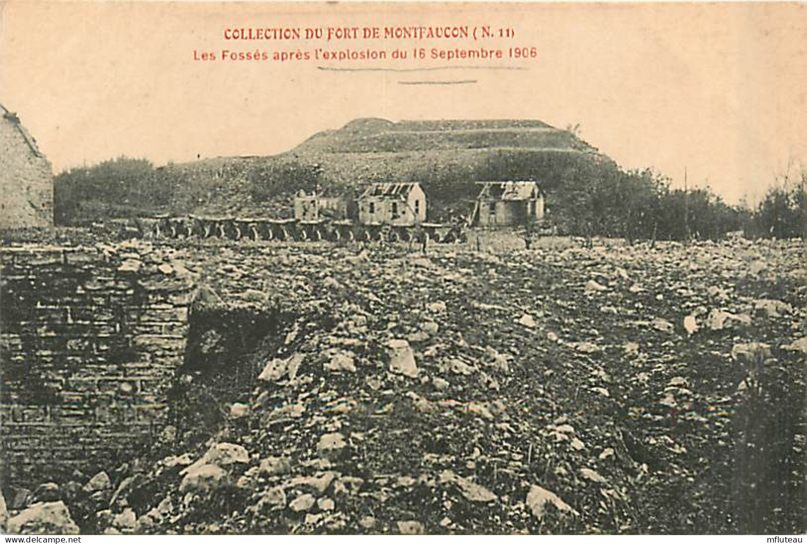 25* MONTFAUCON  Explosion 1906                MA91-1118 - Other & Unclassified