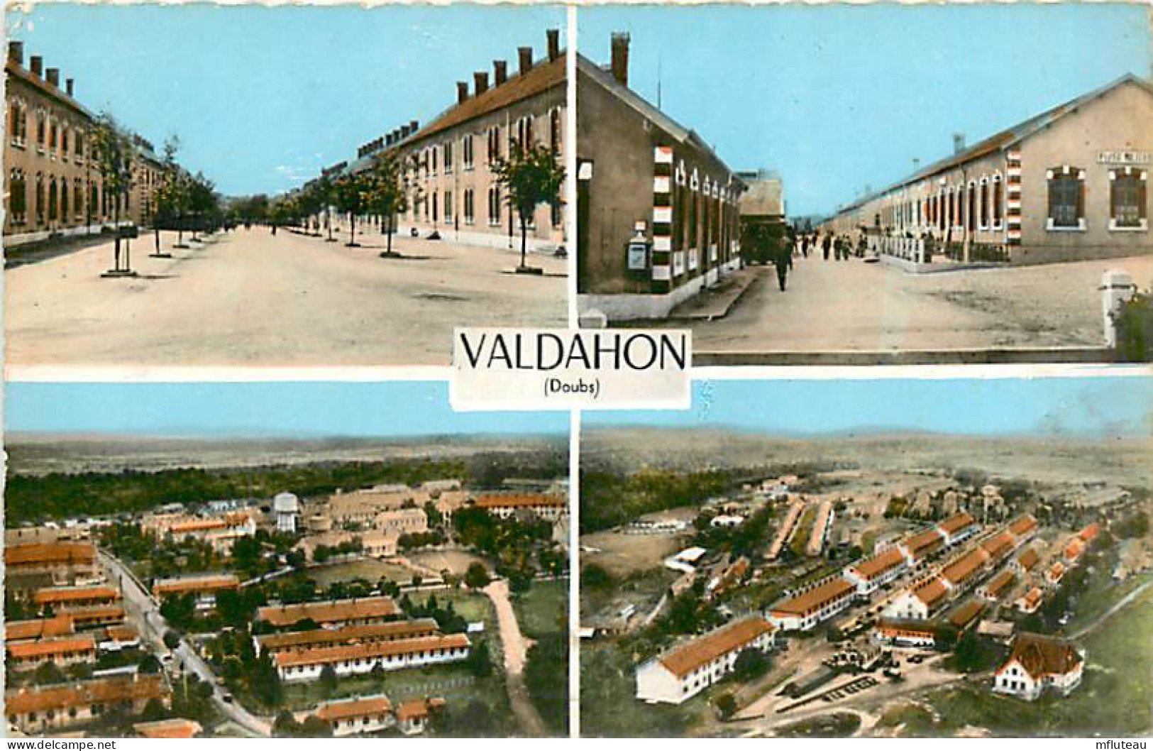 25* LE VALDAHON  Camp  Multivues    CPSM (petit Format)             MA91-1112 - Altri & Non Classificati