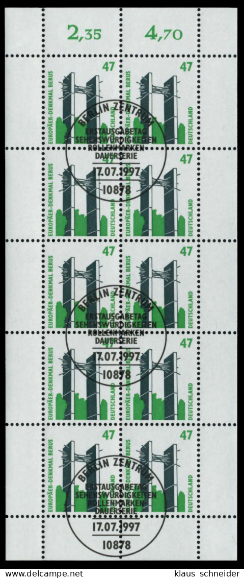 BRD BUND DS SEHENSWÜRDIGKEITEN Nr 1932 ESST KLE X730312 - Used Stamps