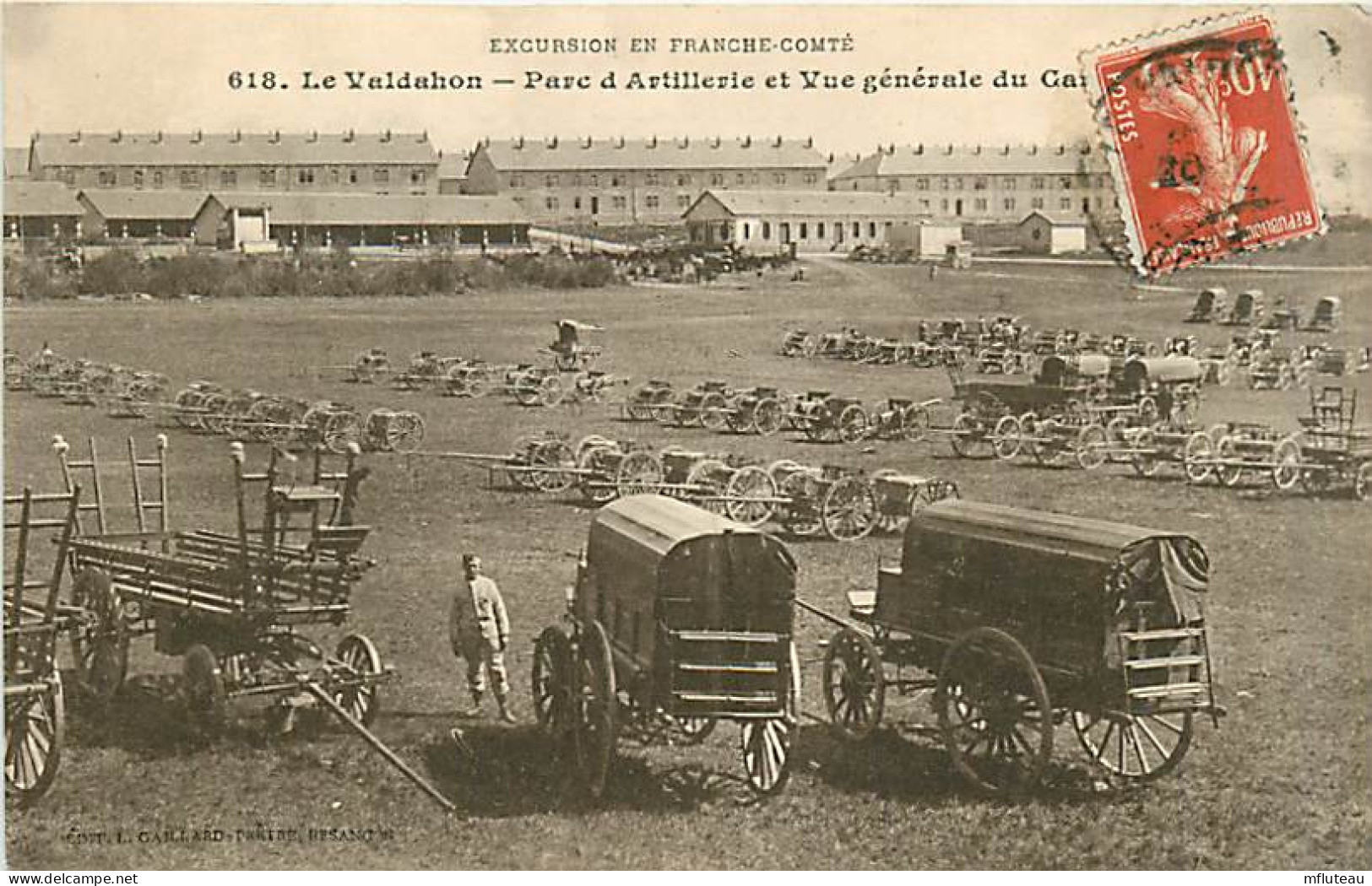 25* LE VALDAHON Camp  Parc Artillerie                  MA91-1048 - Sonstige & Ohne Zuordnung