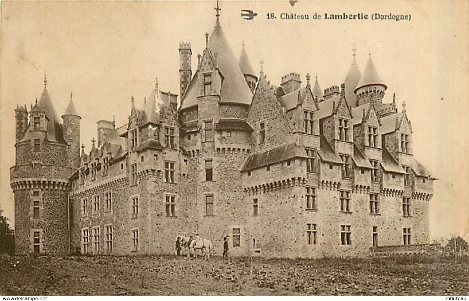 24* LAMBERTIE  Chateau                 MA91-1003 - Andere & Zonder Classificatie