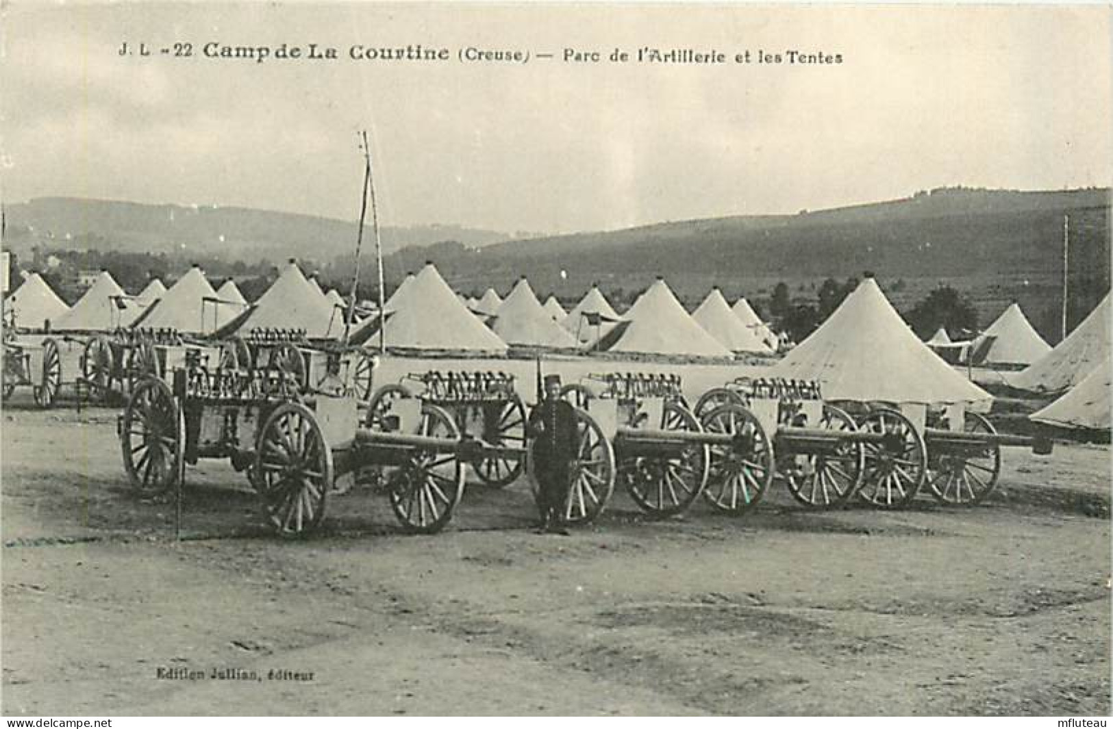 23* LA COURTINE  Camp  - Parc Artillerie         MA91-0954 - Autres & Non Classés