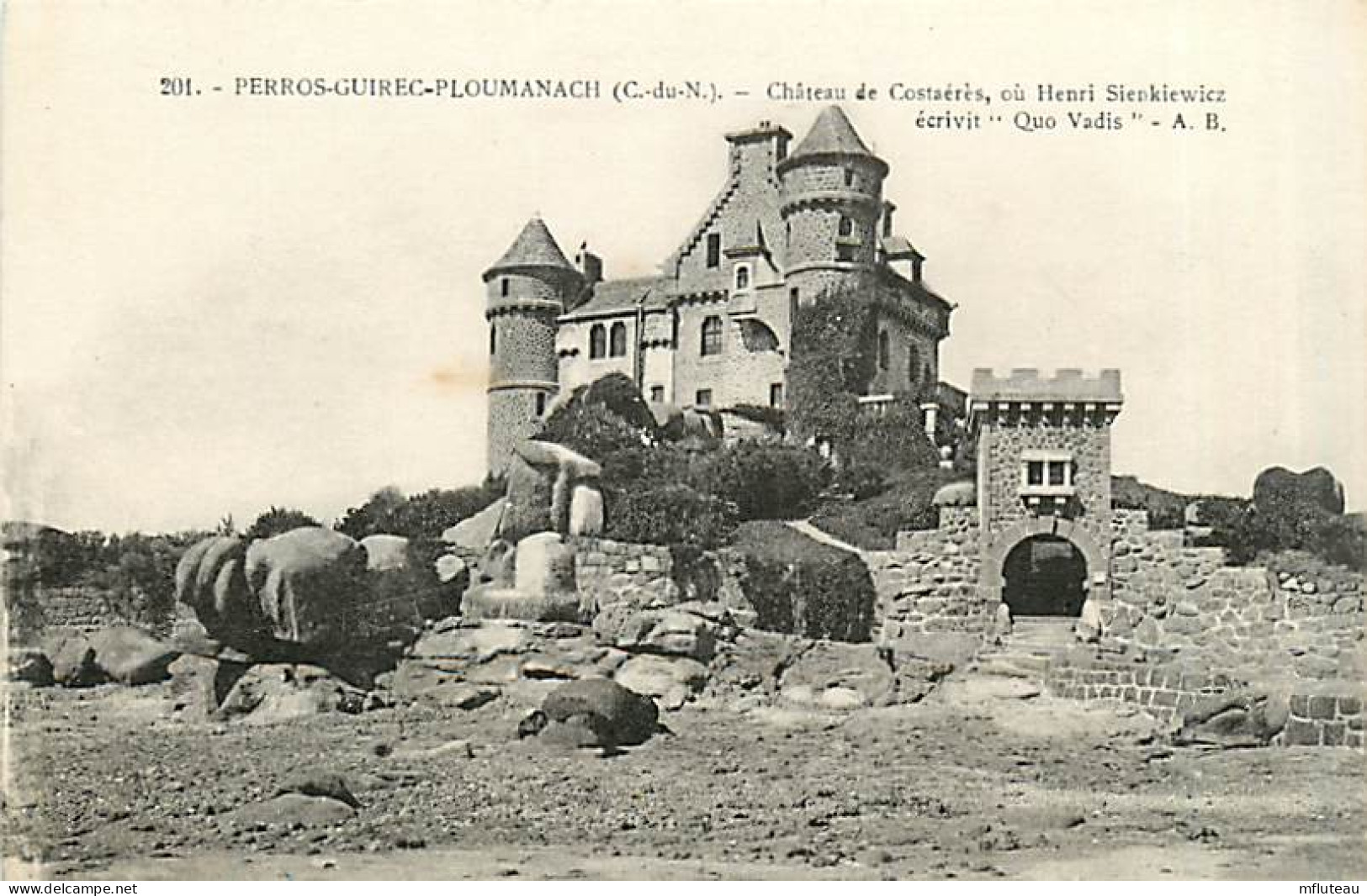 22* PERROS GUIREC Chateau                MA91-0764 - Perros-Guirec