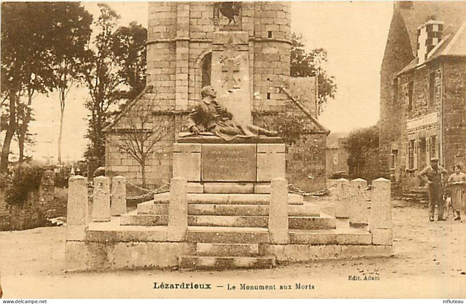22* LEZARDIEUX Monument Aux Morts         MA91-0722 - Sonstige & Ohne Zuordnung