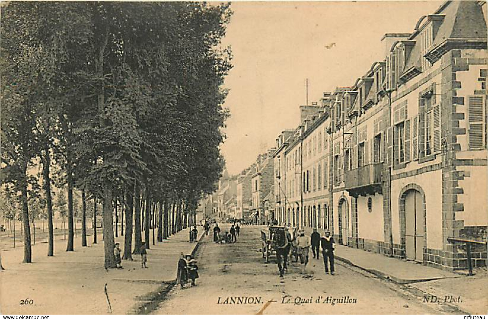 22* LANNION  Quai Aiguillon                 MA91-0650 - Lannion