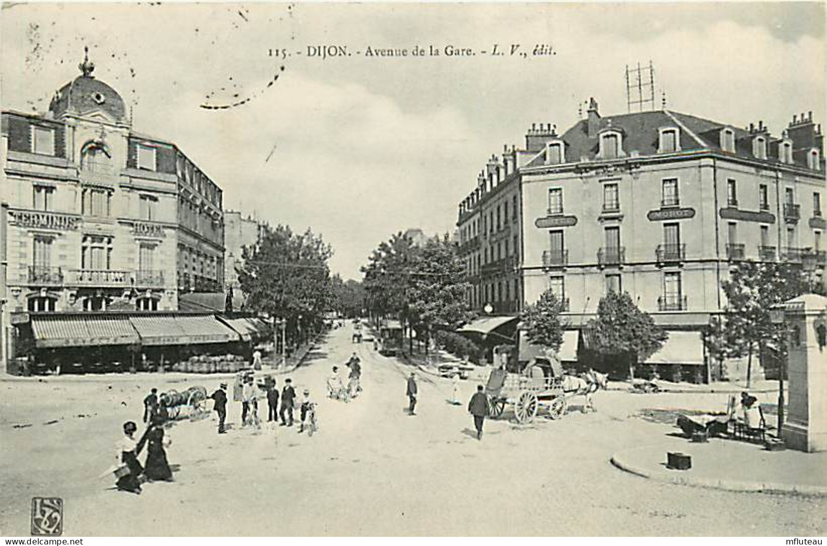 21* DIJON  Av De La Gare      MA91-0638 - Dijon