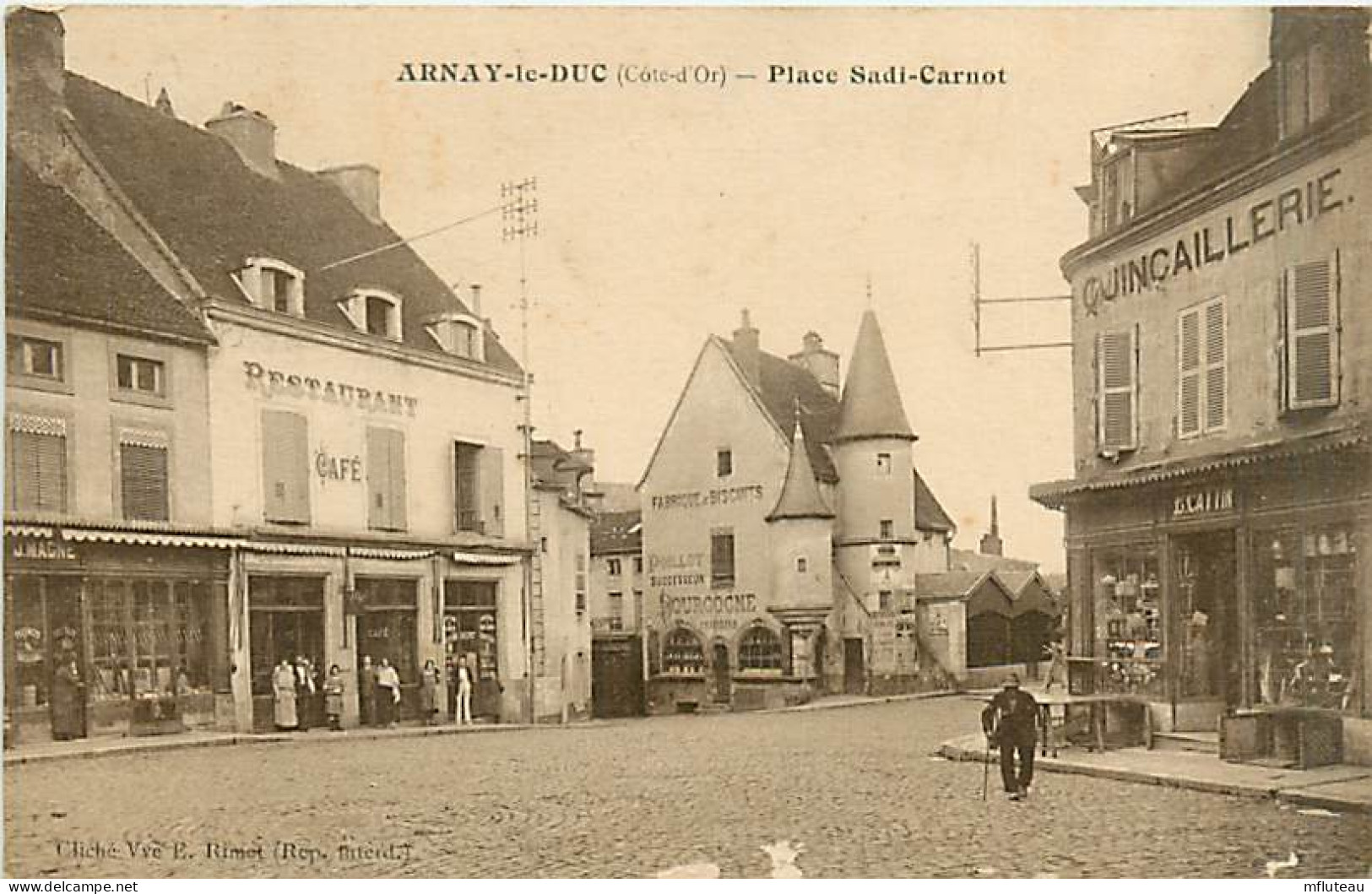 21* ARNAY LE DUC Place Sadi Carnot                MA91-0592 - Autres & Non Classés