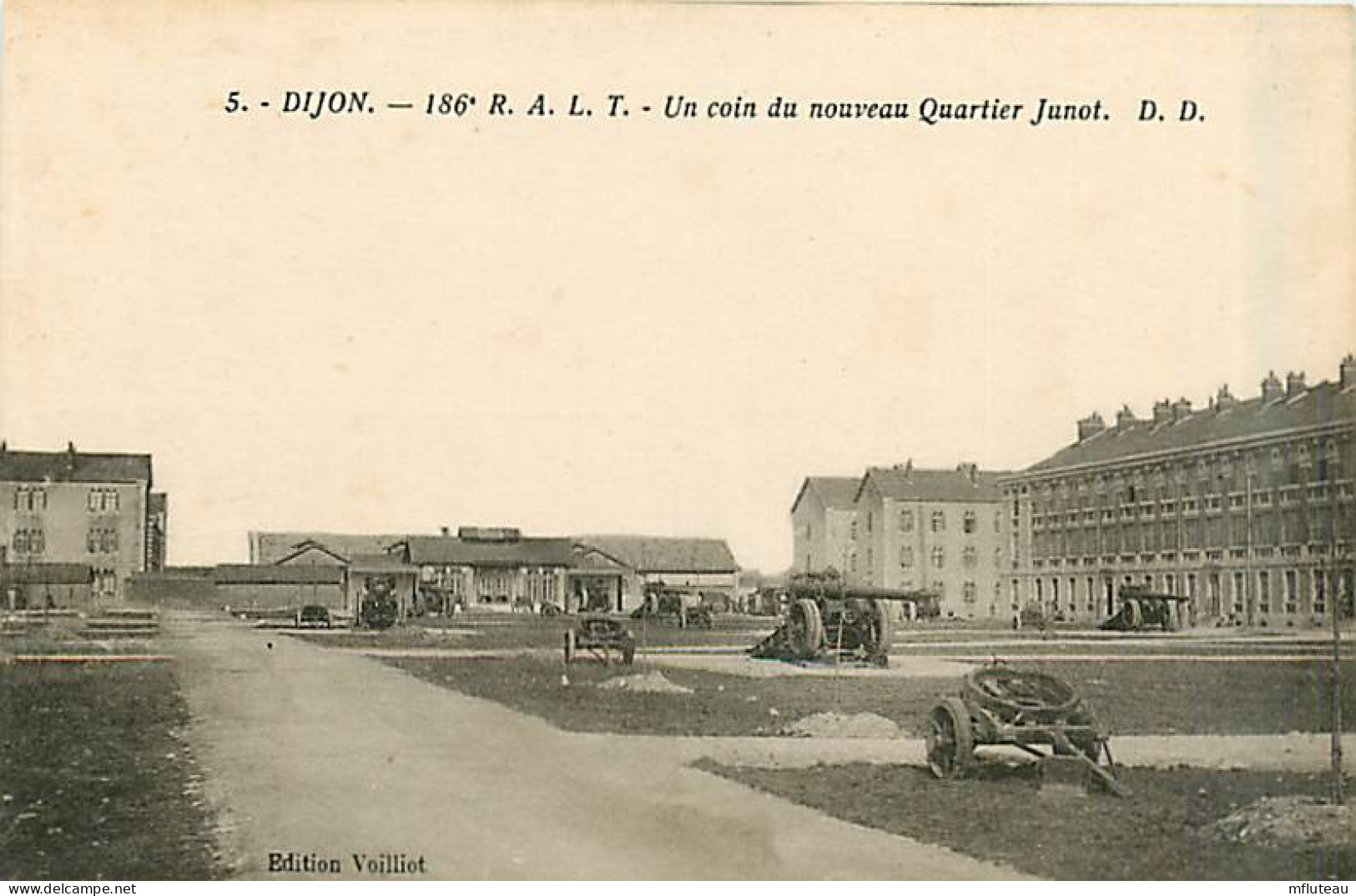 21* DIJON  186e R.A.L.T. Quartier Junot         MA91-0580 - Dijon