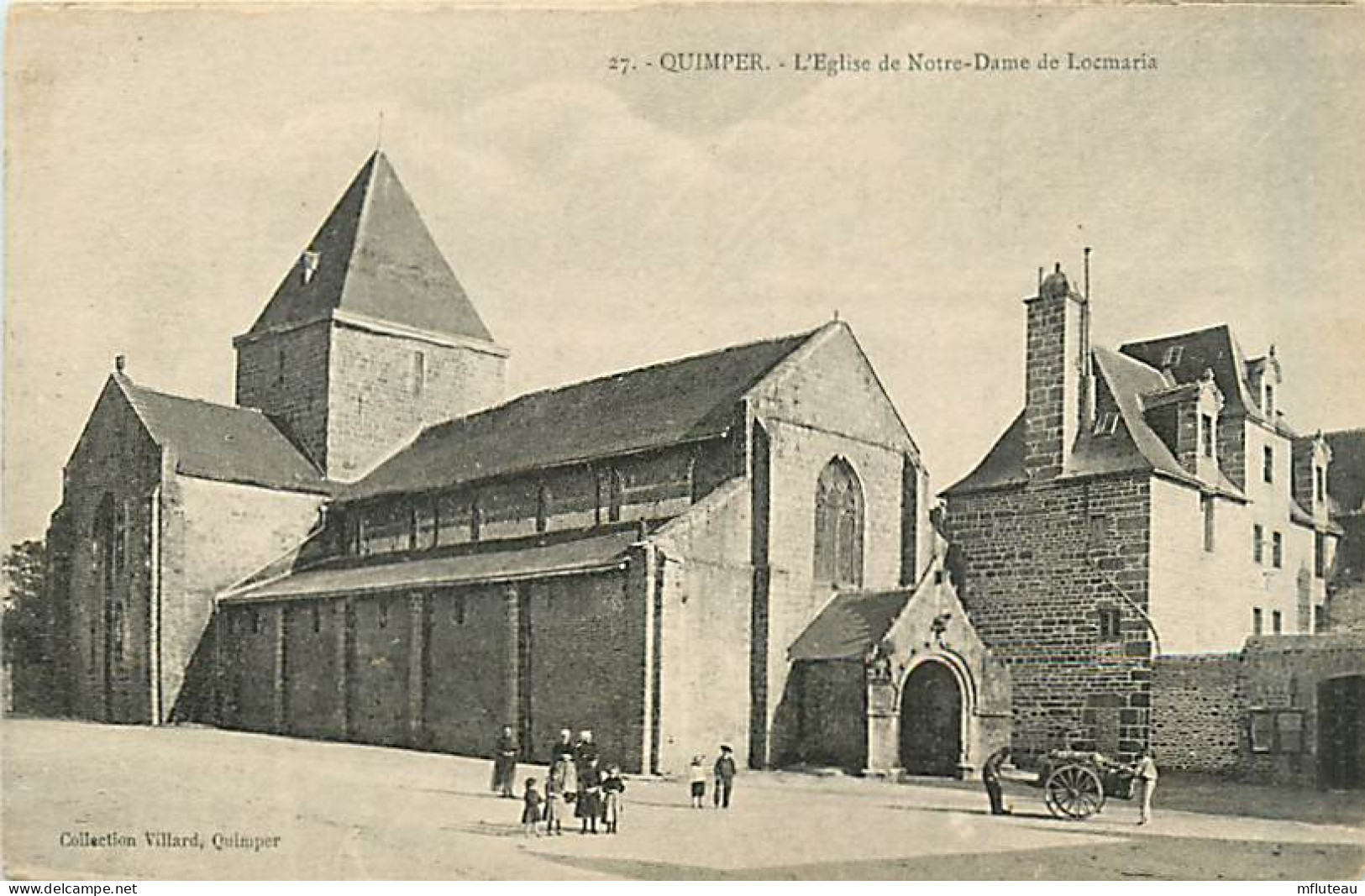 29* QUIMPER Eglise N.D De Locmaria   MA92,0246 - Quimper