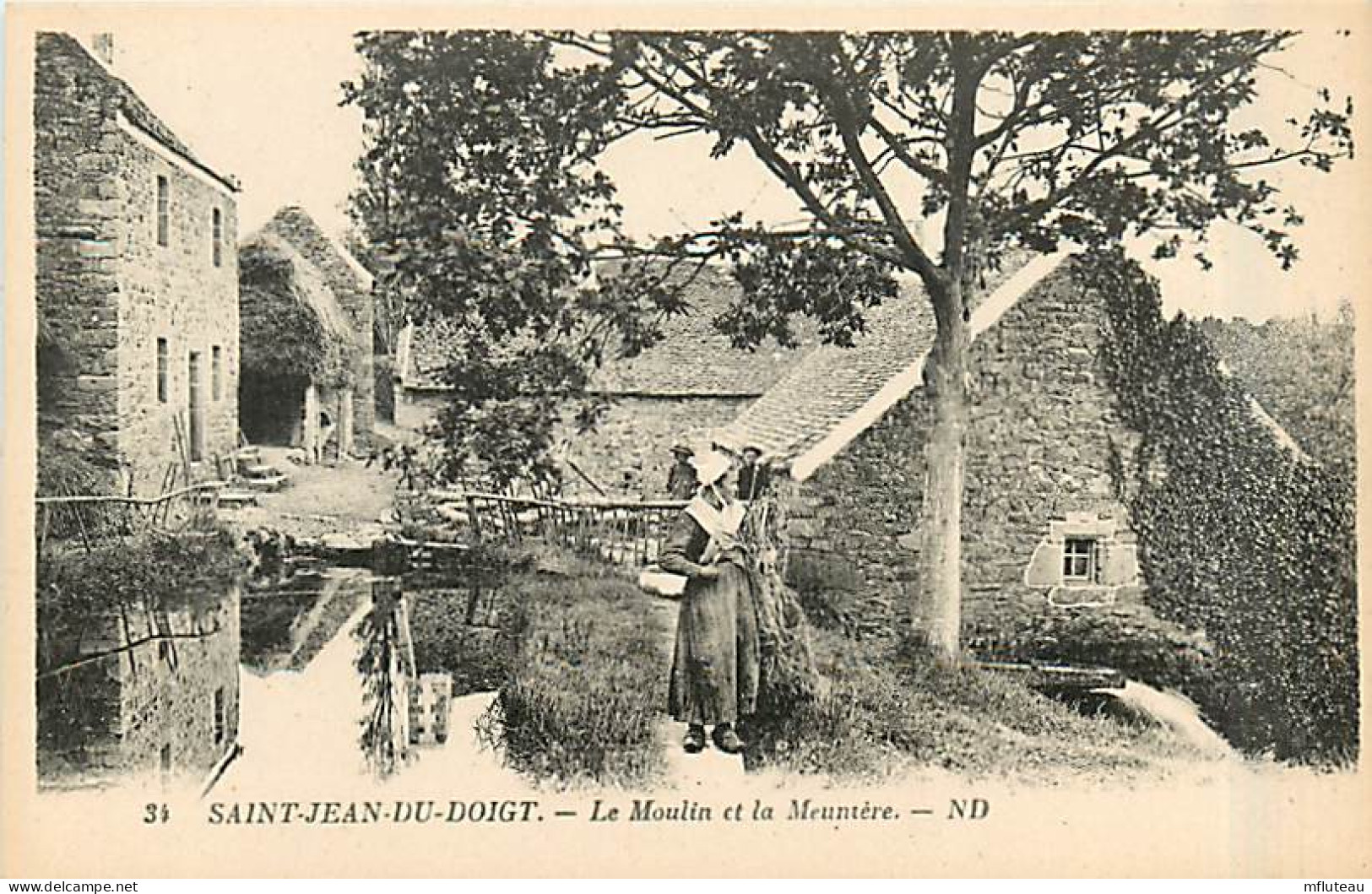 29* ST JEAN DU DOIGT  Moulin  Meuniere   MA92,0150 - Saint-Jean-du-Doigt