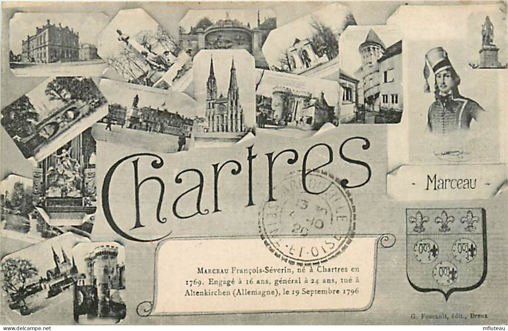 28* CHARTRES   Multivues ( Marceau)  MA92,0039 - Chartres