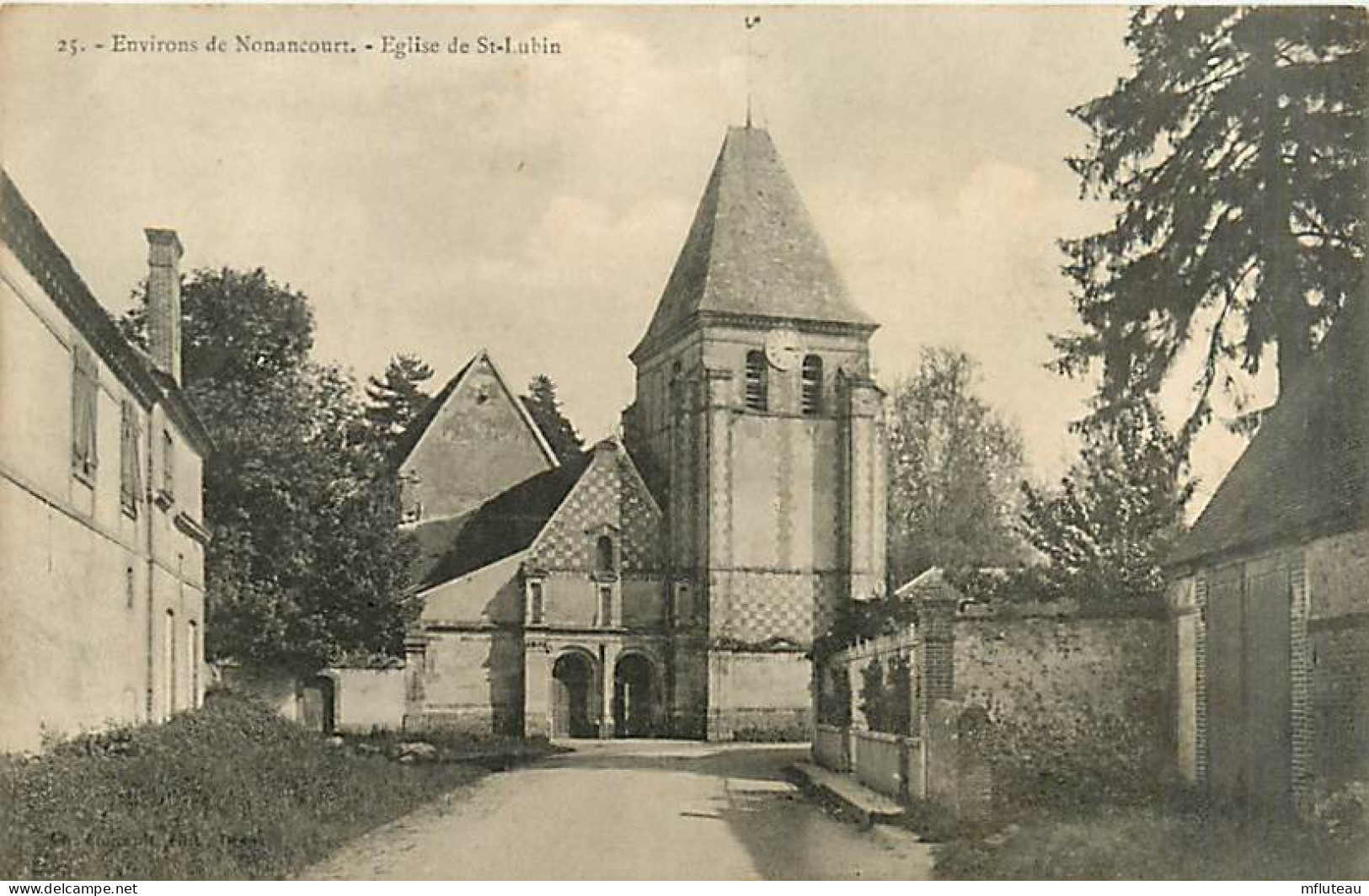 28* ST LUBIN  Eglise     MA92,0031 - Autres & Non Classés