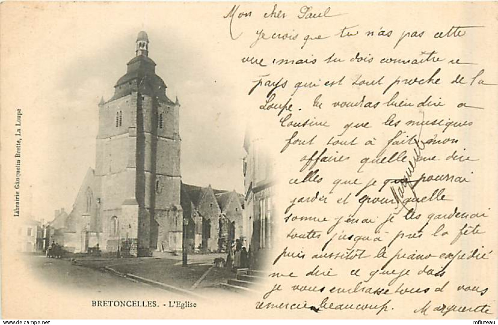 28* BRETONCELLES Eglise      MA92,0027 - Other & Unclassified