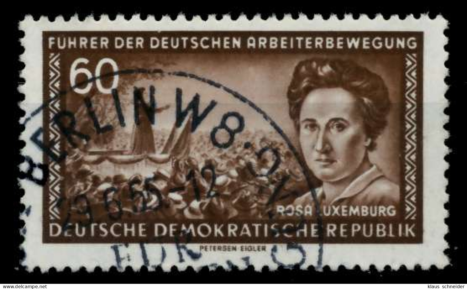 DDR 1955 Nr 478XI Gestempelt X735DAA - Used Stamps