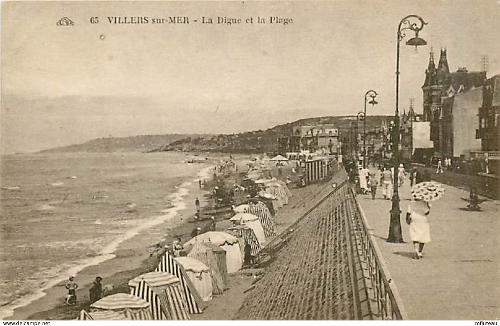 14* VILLERS SUR MER   Digue               MA91-1524 - Villers Sur Mer