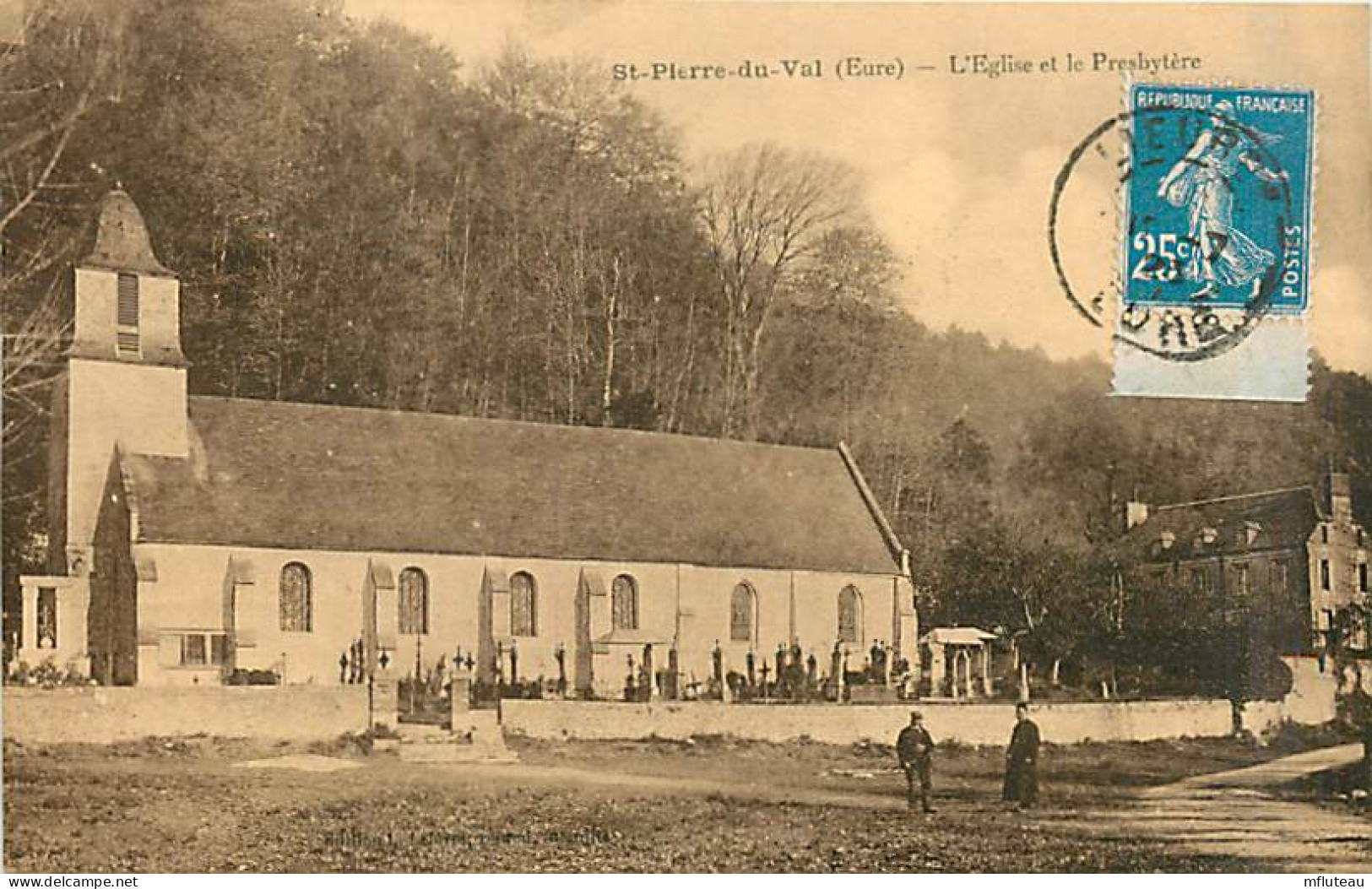 27* ST PIERRE DU VAL      Eglise  Presbytere         MA91-1343 - Sonstige & Ohne Zuordnung