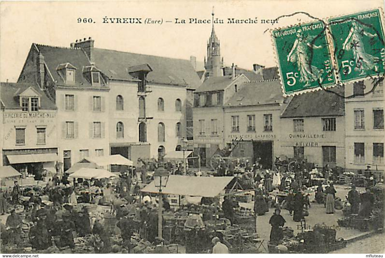 27* EVREUX Place Marche Neuf            MA91-1320 - Evreux