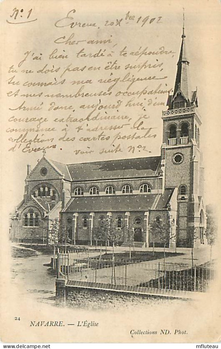 27* EVREUX   Navarre    - Eglise             MA91-1308 - Evreux