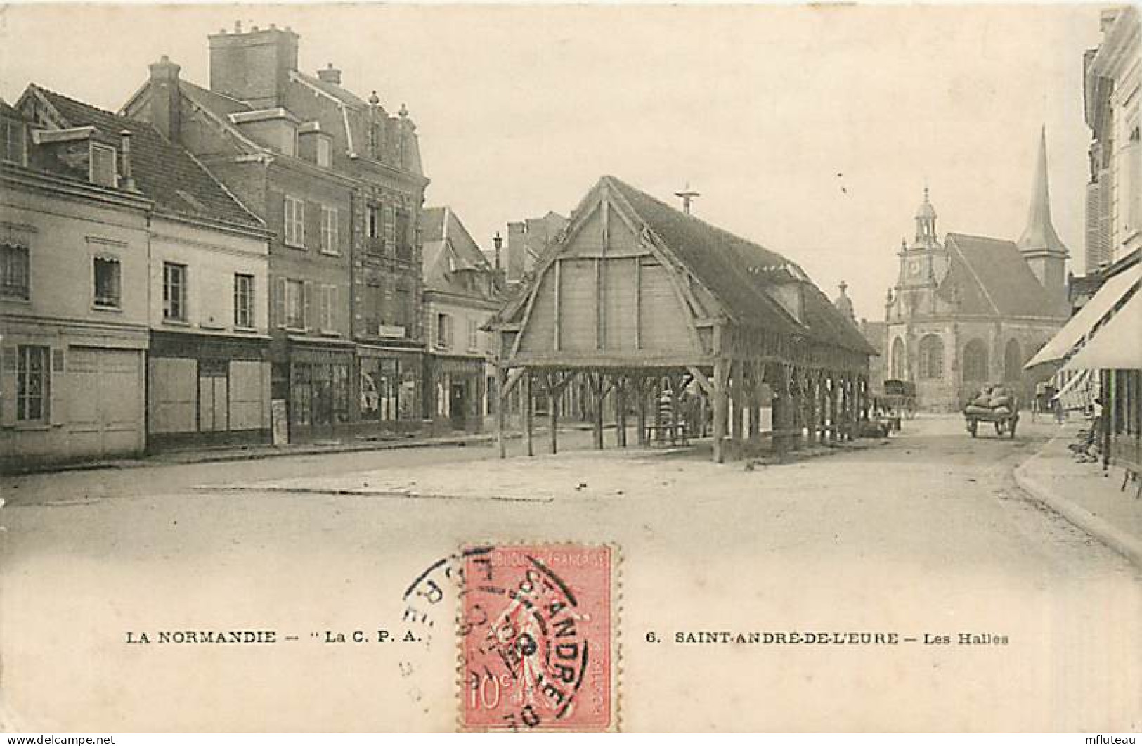 27* ST ANDRE DE L EURE  Halles               MA91-1267 - Other & Unclassified