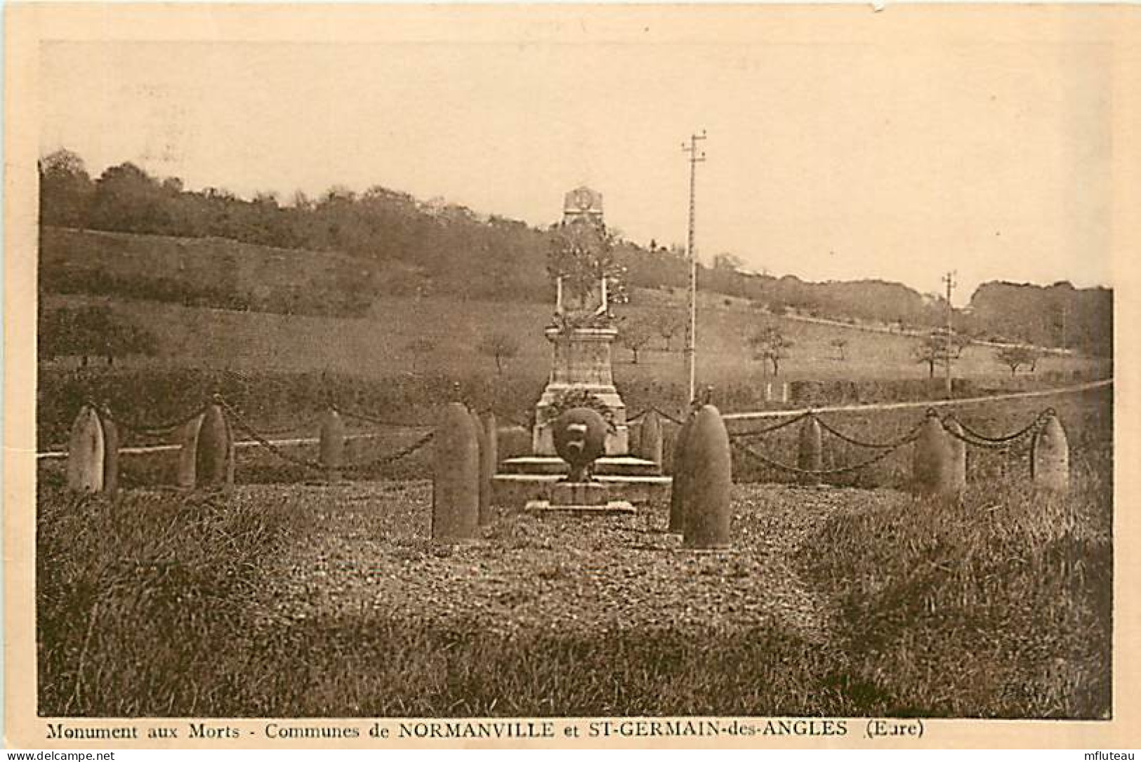 27* MORMANVILLE / ST GERMAIN DES ANGES  Monument Aux Morts    MA91-1243 - Sonstige & Ohne Zuordnung