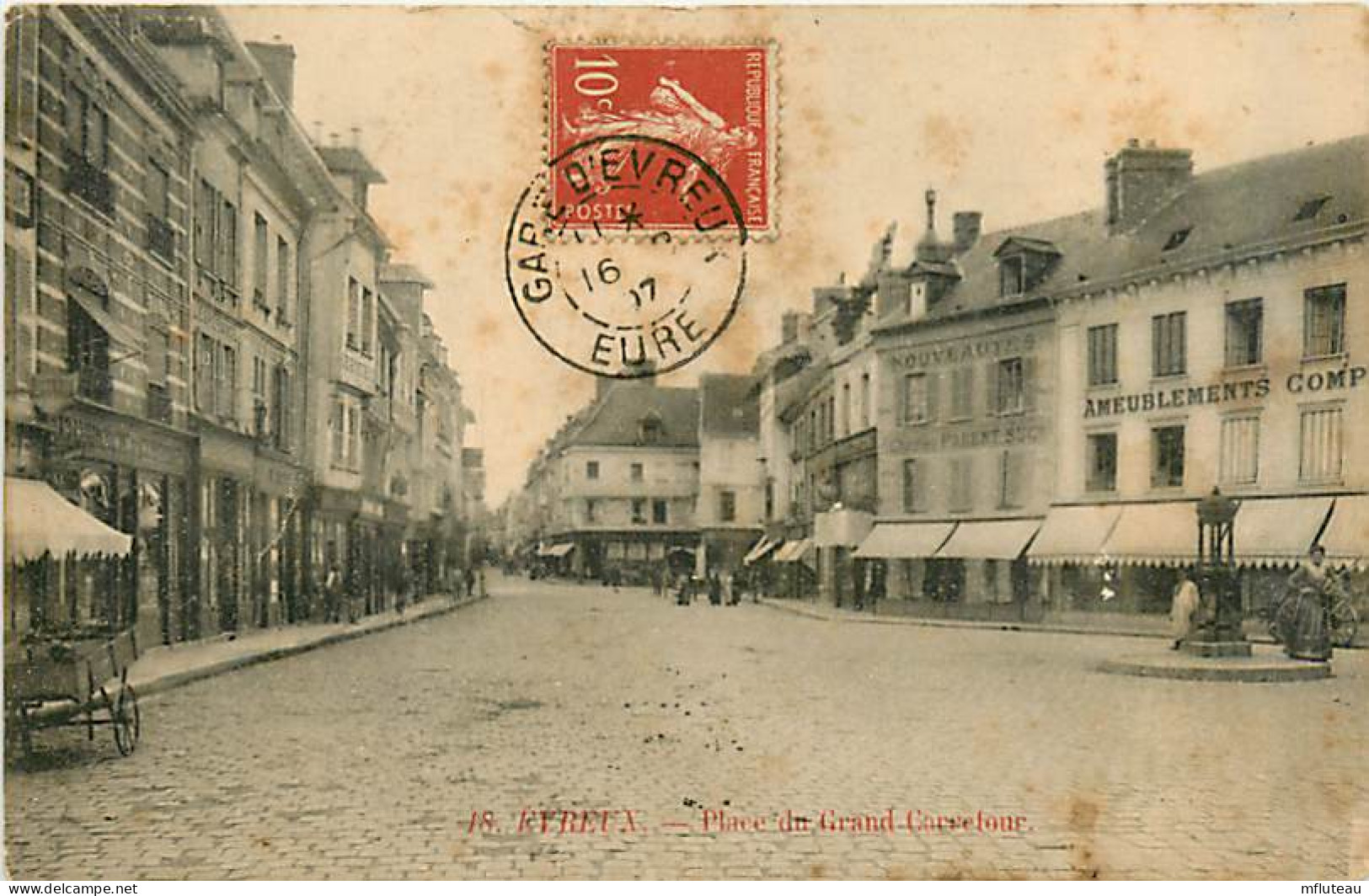 27* EVREUX  Pl Du Grand Carrefour               MA91-1220 - Evreux