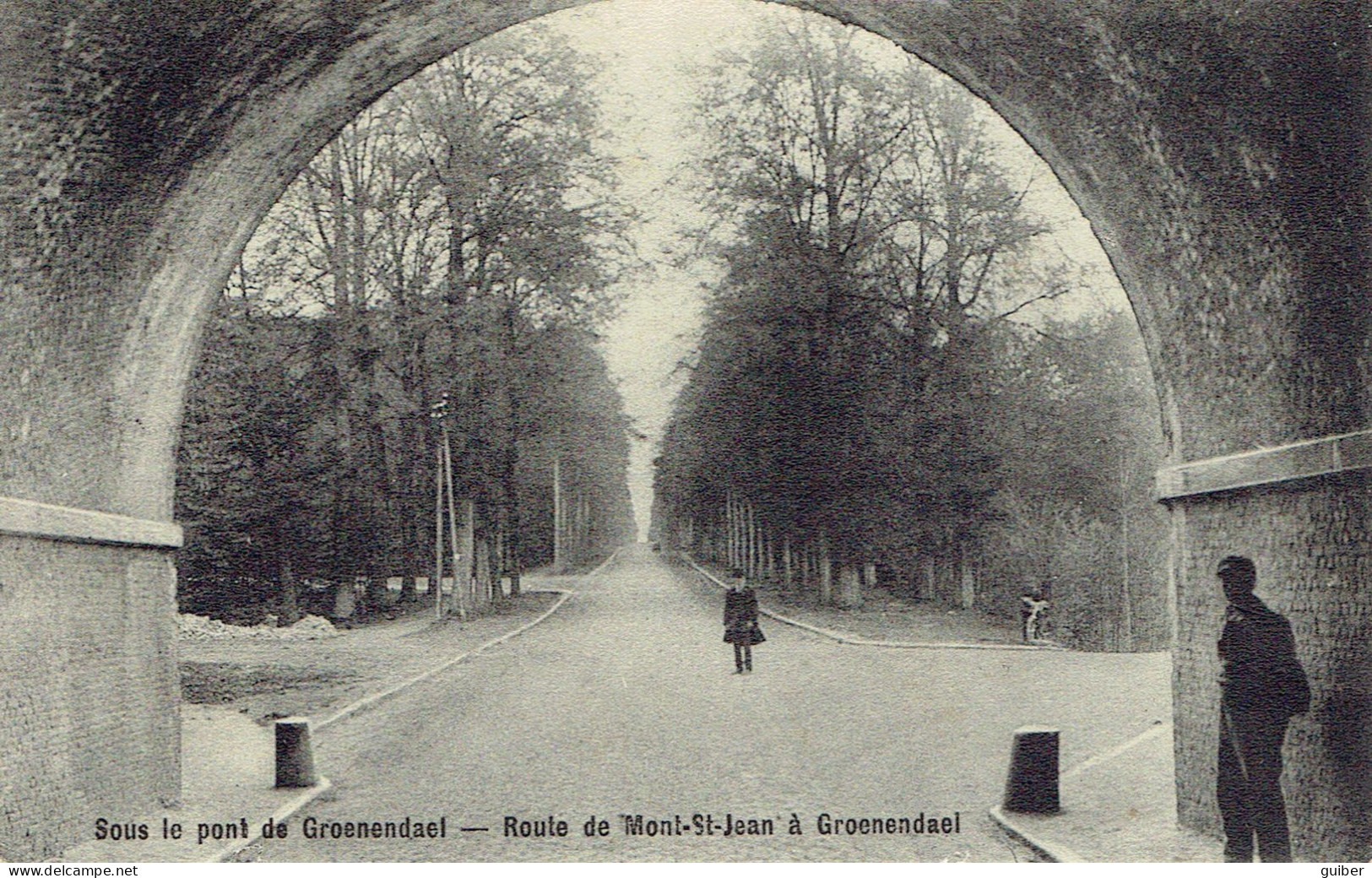 Sous Le Pont De Groenendael Route De Mont Saint Jean  A Groenendael - Höilaart
