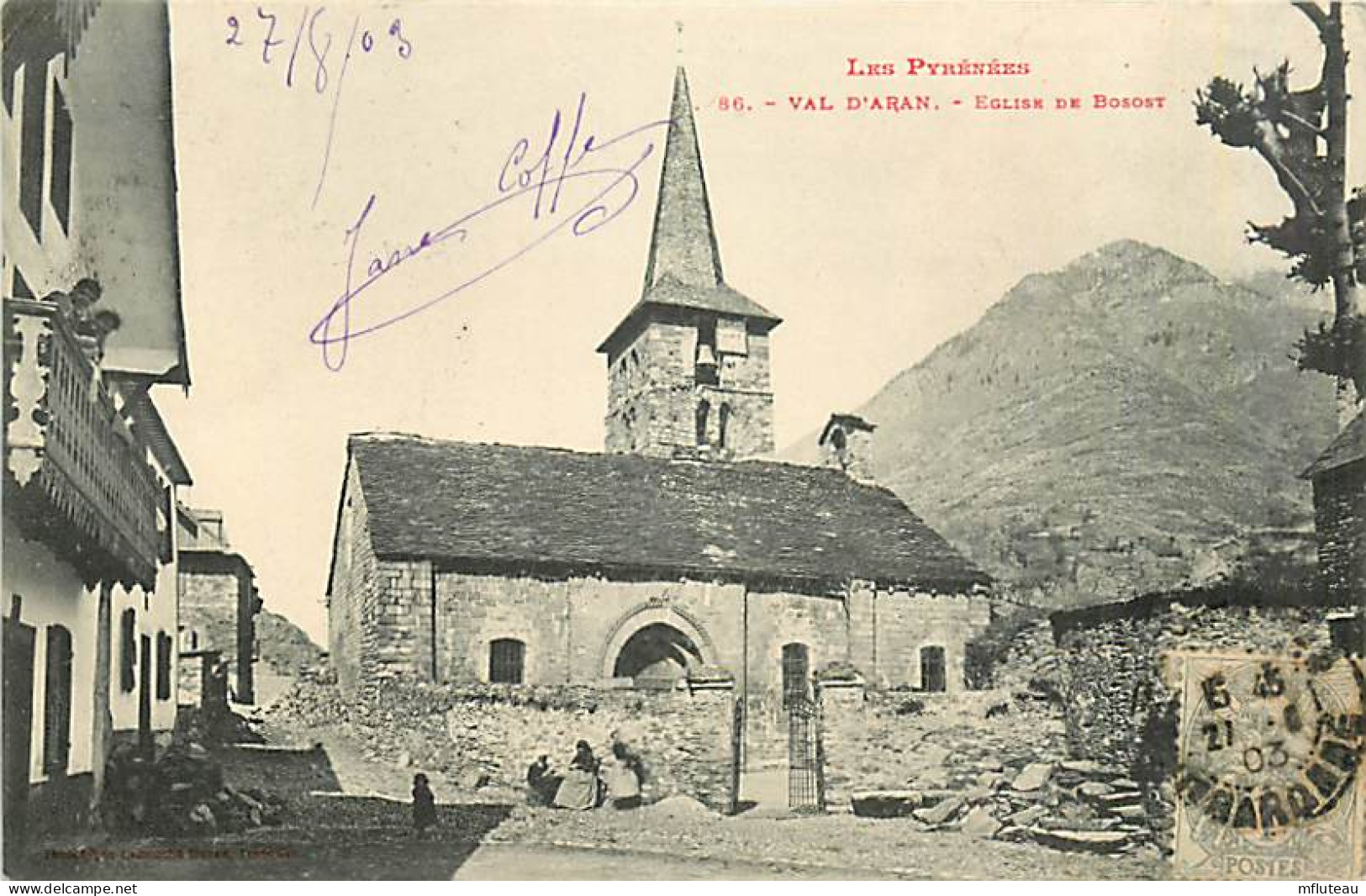 31* VAL D ARAN   Eglise De Bosost      MA92,0810 - Autres & Non Classés